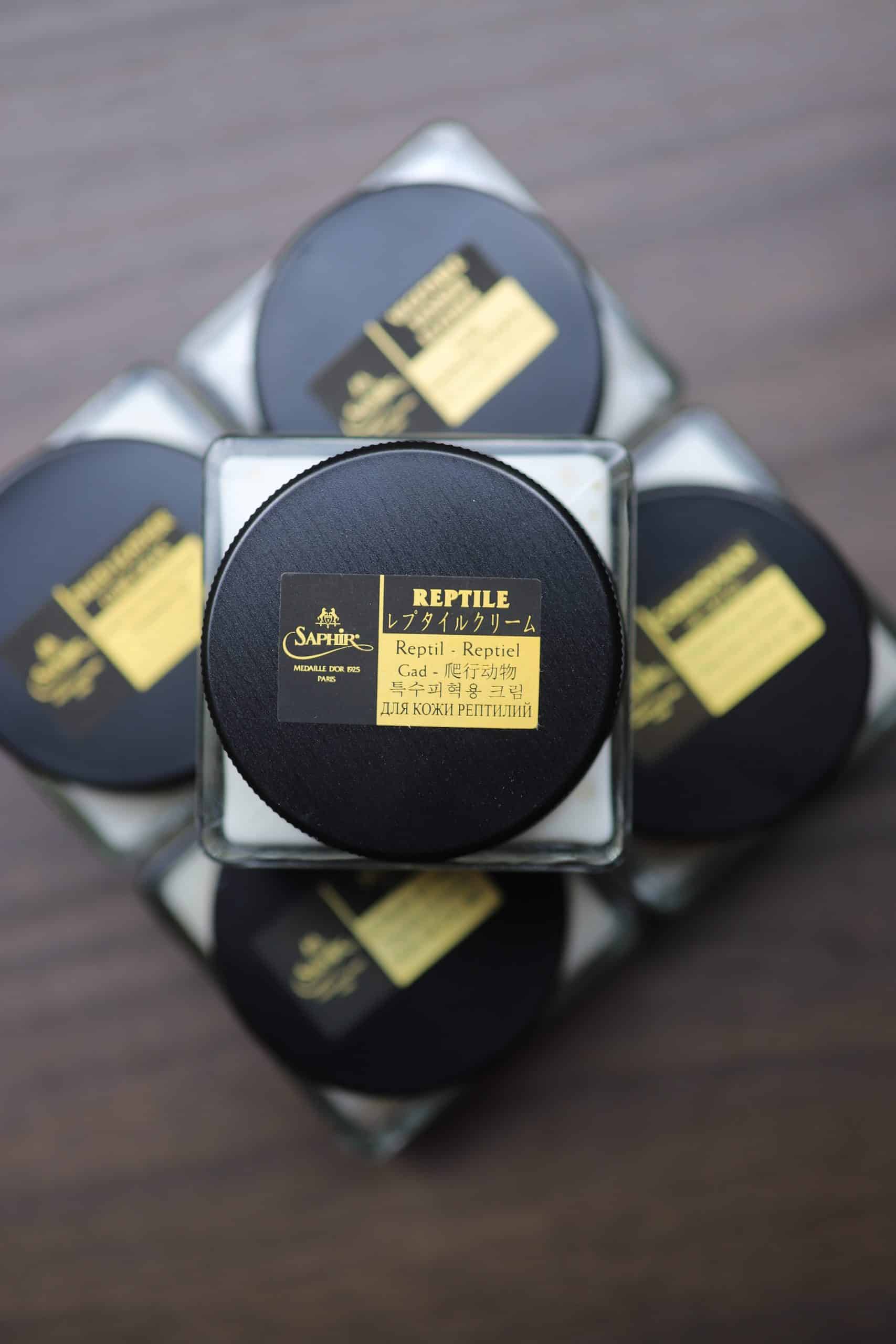 Saphir Médaille d'Or crème cuirs spéciaux reptile