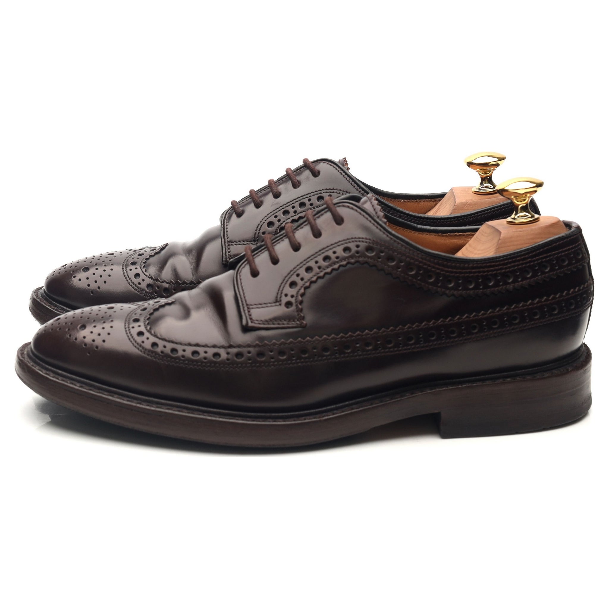 Loake Royal Brogue derbys cuir bordeaux 6.5 UK