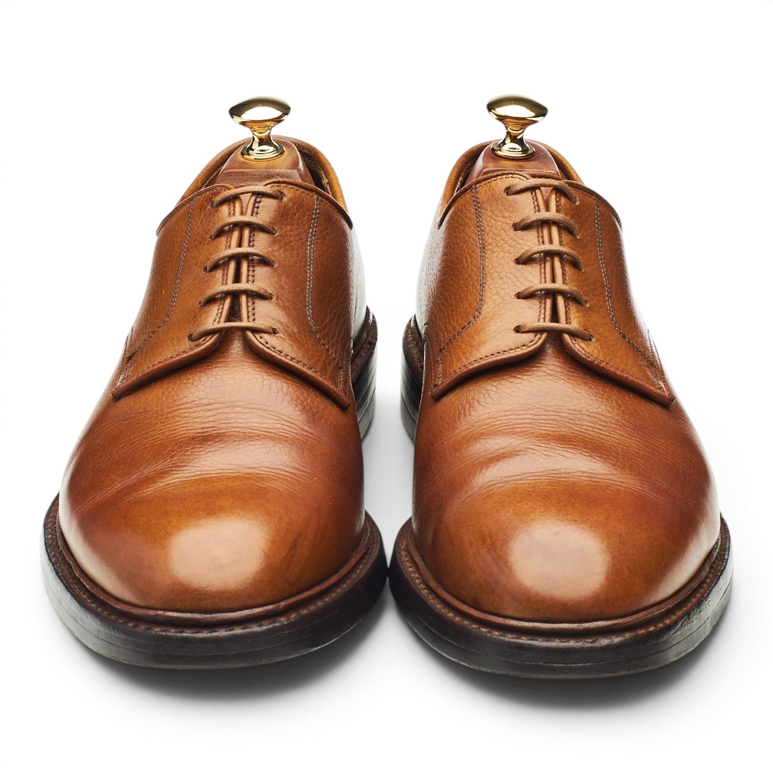 Crockett & Jones Grasmere derby cuir marron UK 9 grainé