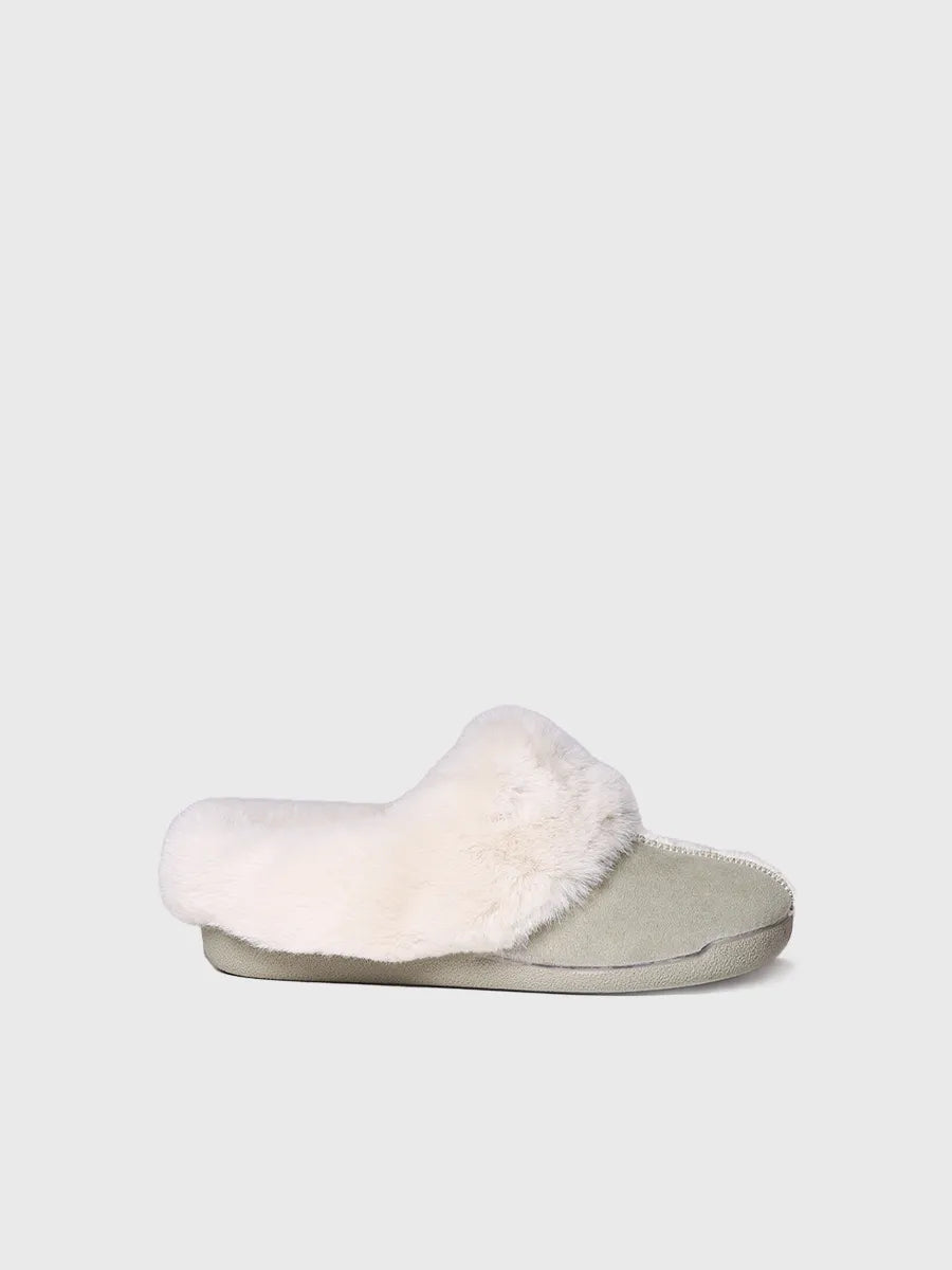 Toni Pons MILAN-TL mules femme fausse fourrure vert