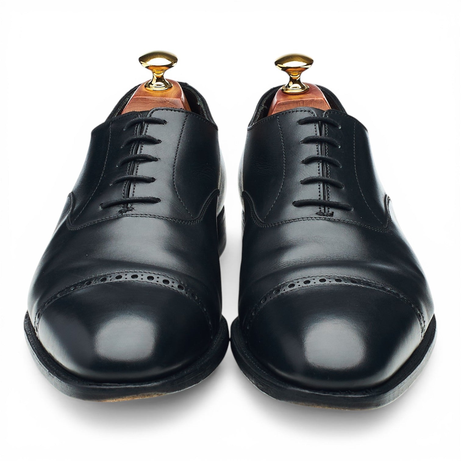 Crockett & Jones Belgrave richelieu cuir noir pointure UK 9