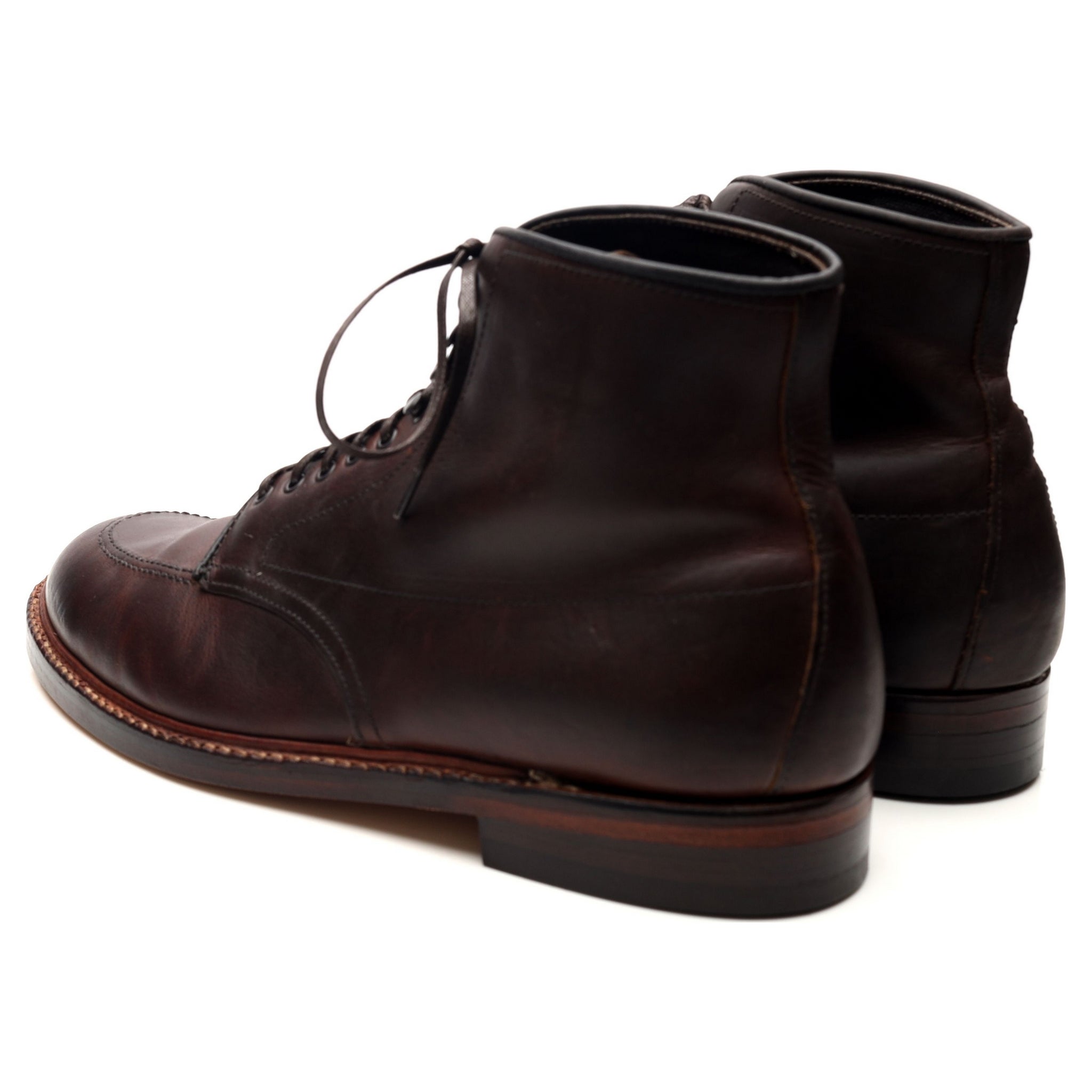 Alden Indy M5905H boots cuir marron foncé UK 8