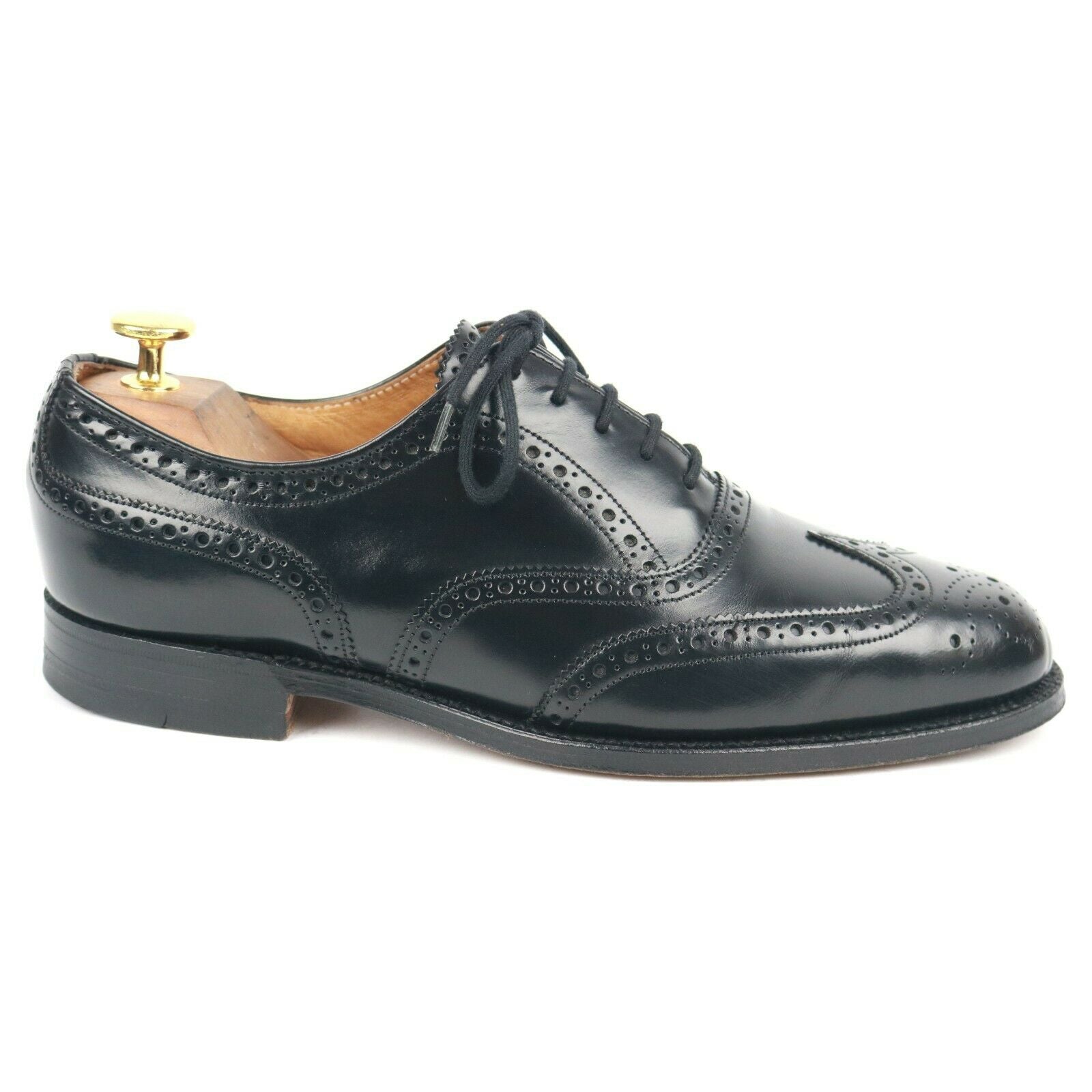 Jones Taber brogues cuir noir pointure UK 6