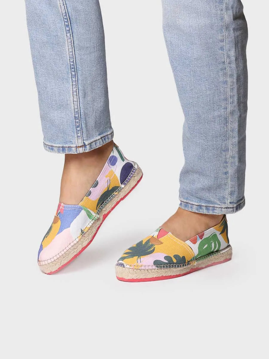 Toni Pons Blanes-TJ espadrilles toile imprimé vegan