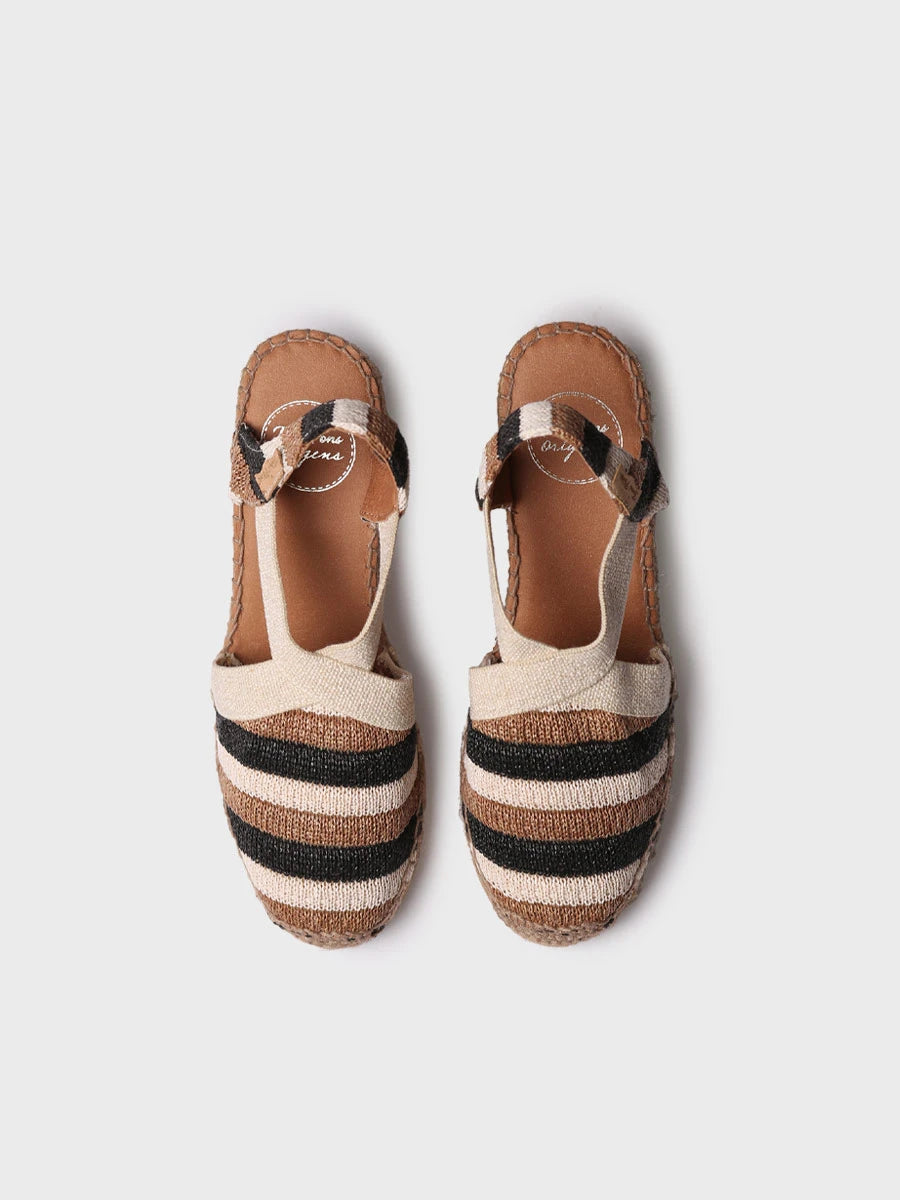 Toni Pons TERRA-AB espadrilles compensées rayées