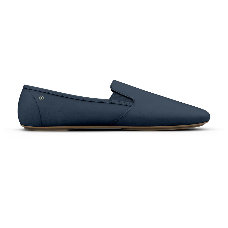 Rivieras Jazz J1004 chaussures marine cuir