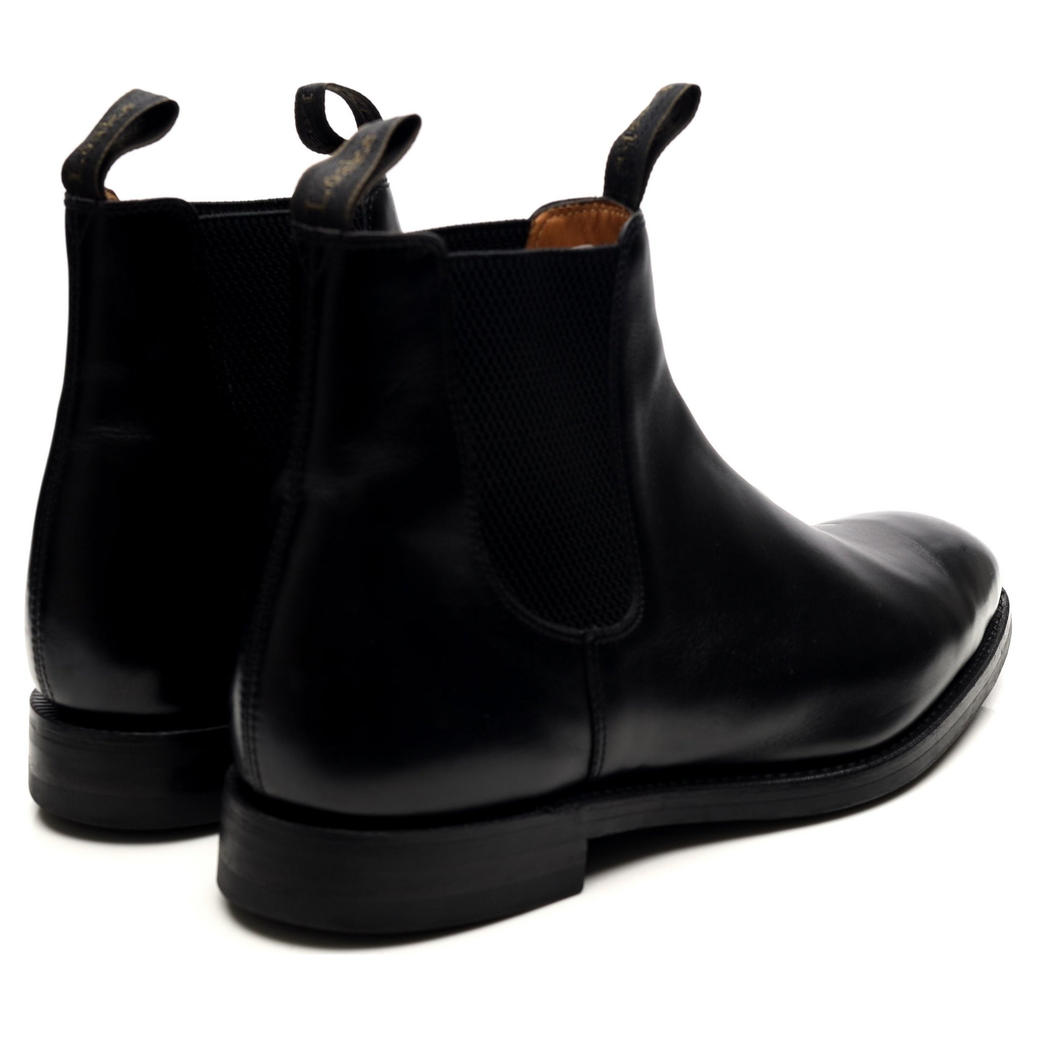 Loake 1880 Chatsworth bottines chelsea cuir noir UK 11