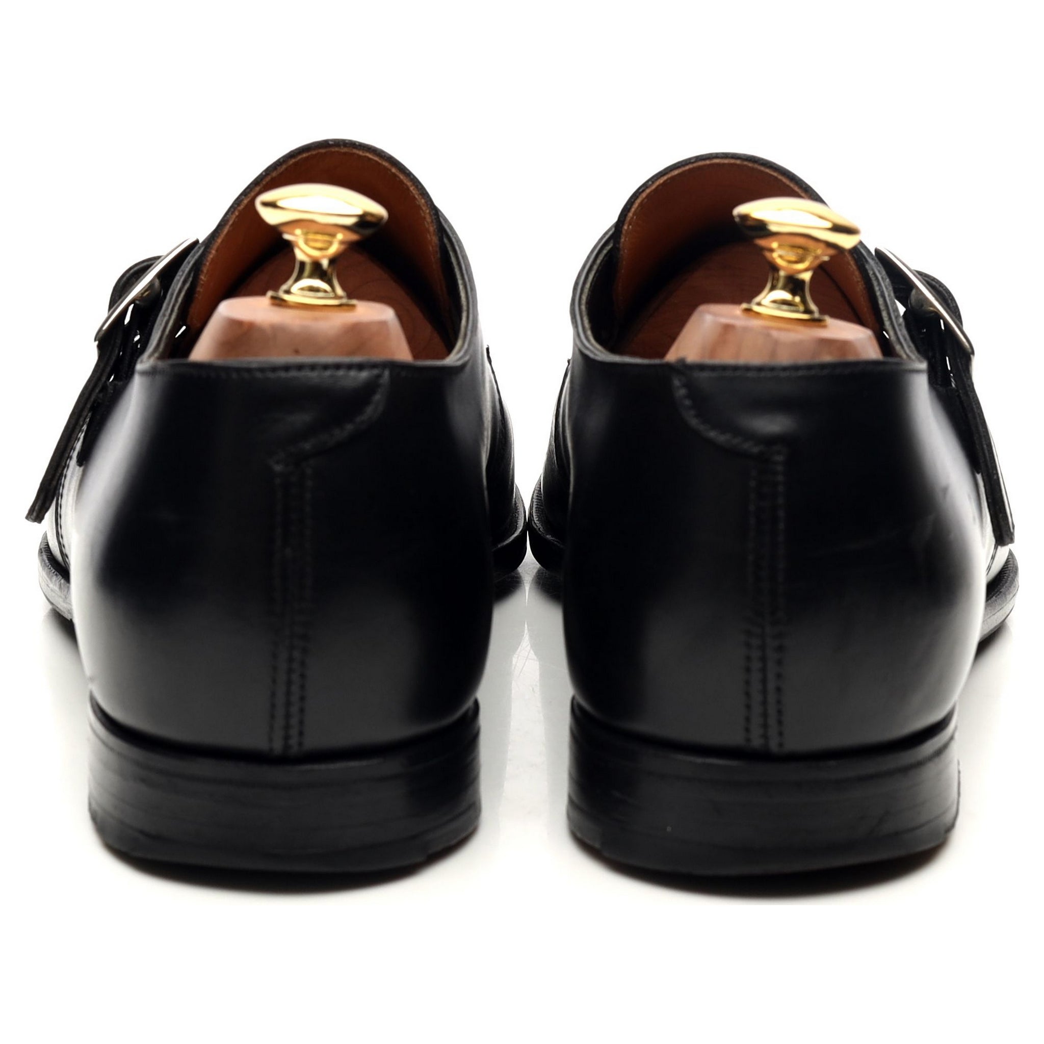 Crockett & Jones Savile 4 monk cuir noir UK 10