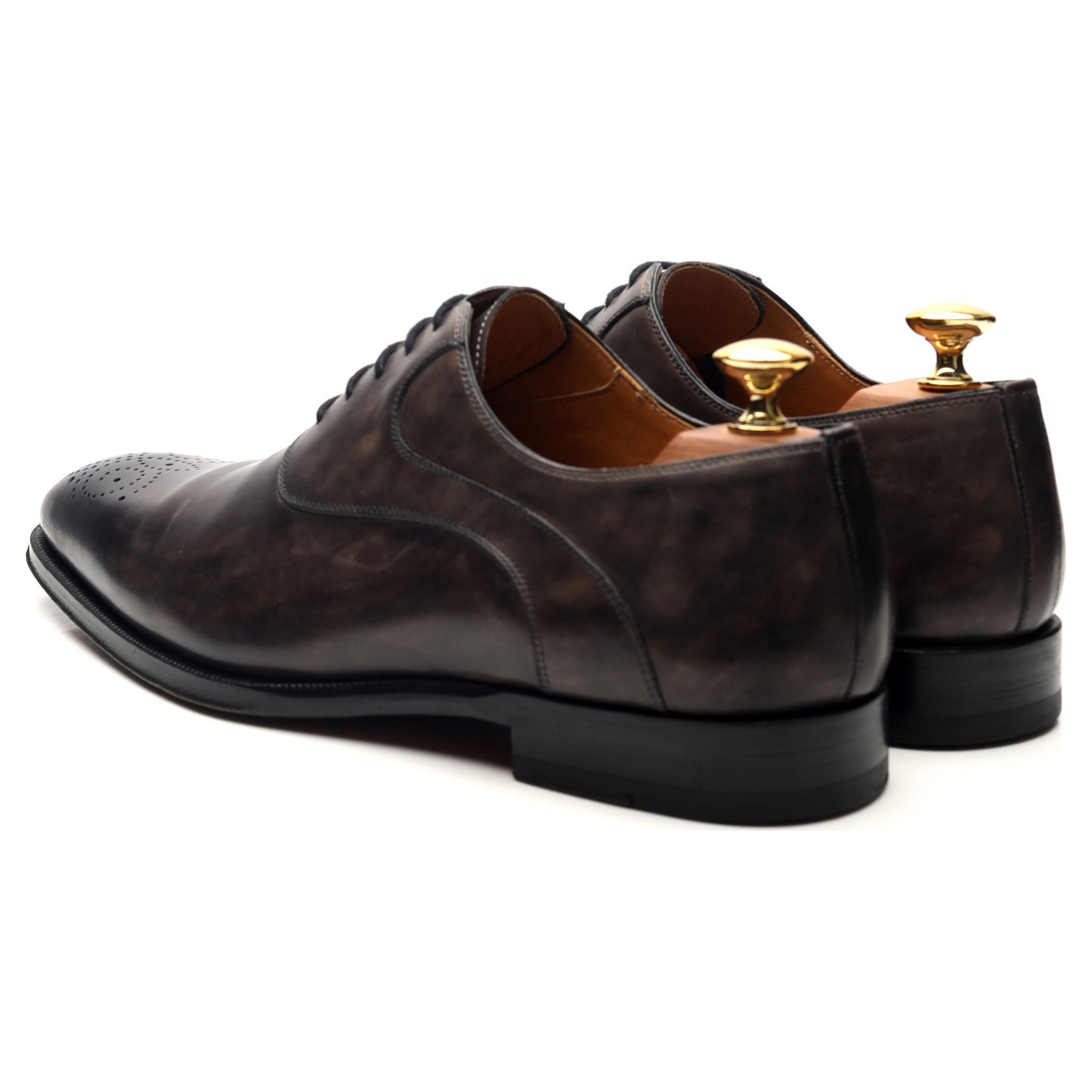 Magnanni oxford cuir gris pointure UK 6