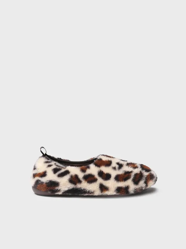 Toni Pons Marta-PA chausson leopard confort