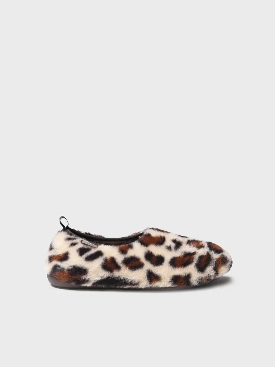 Toni Pons Marta-PA chausson leopard confort