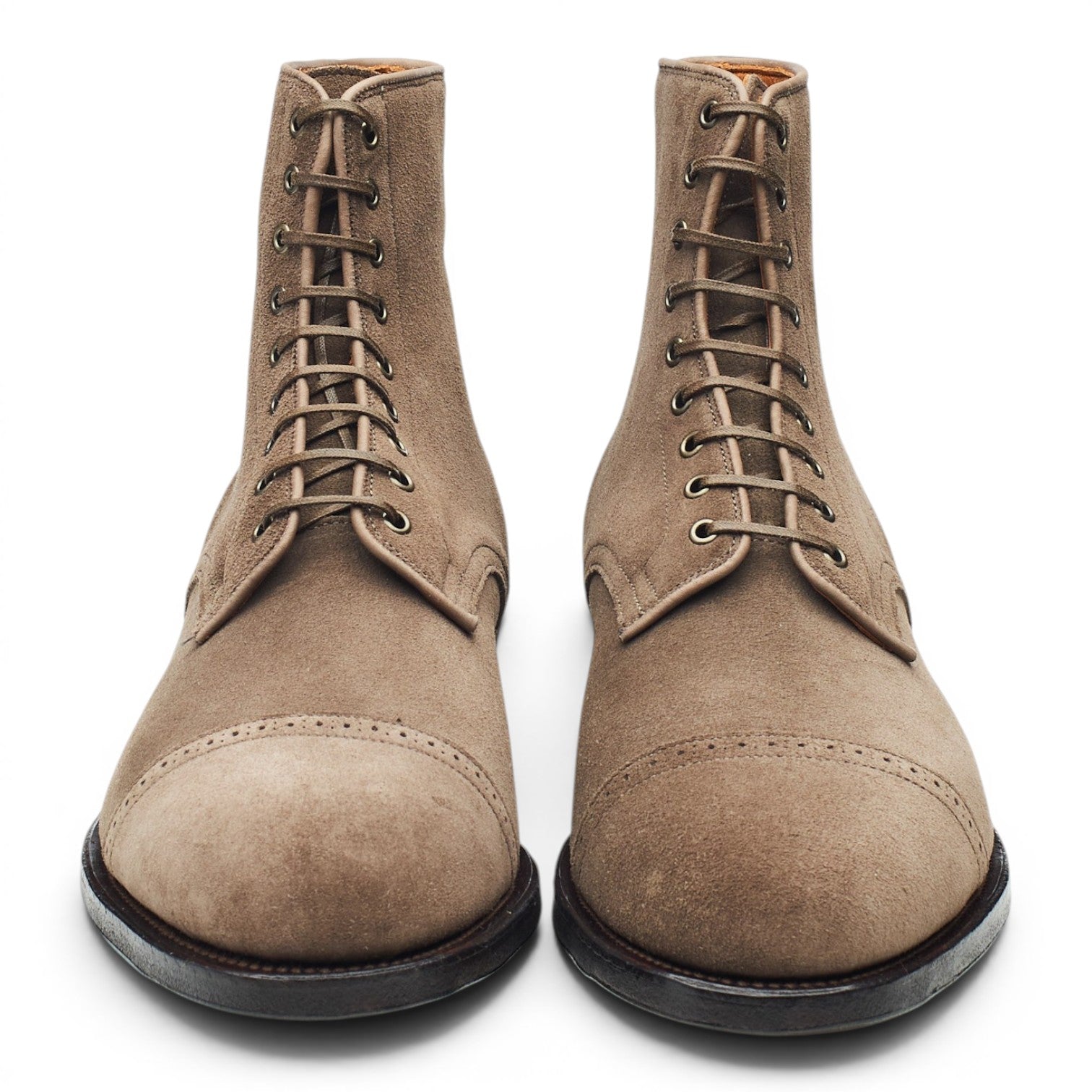 Viberg Service Boot boots suède gris UK 9