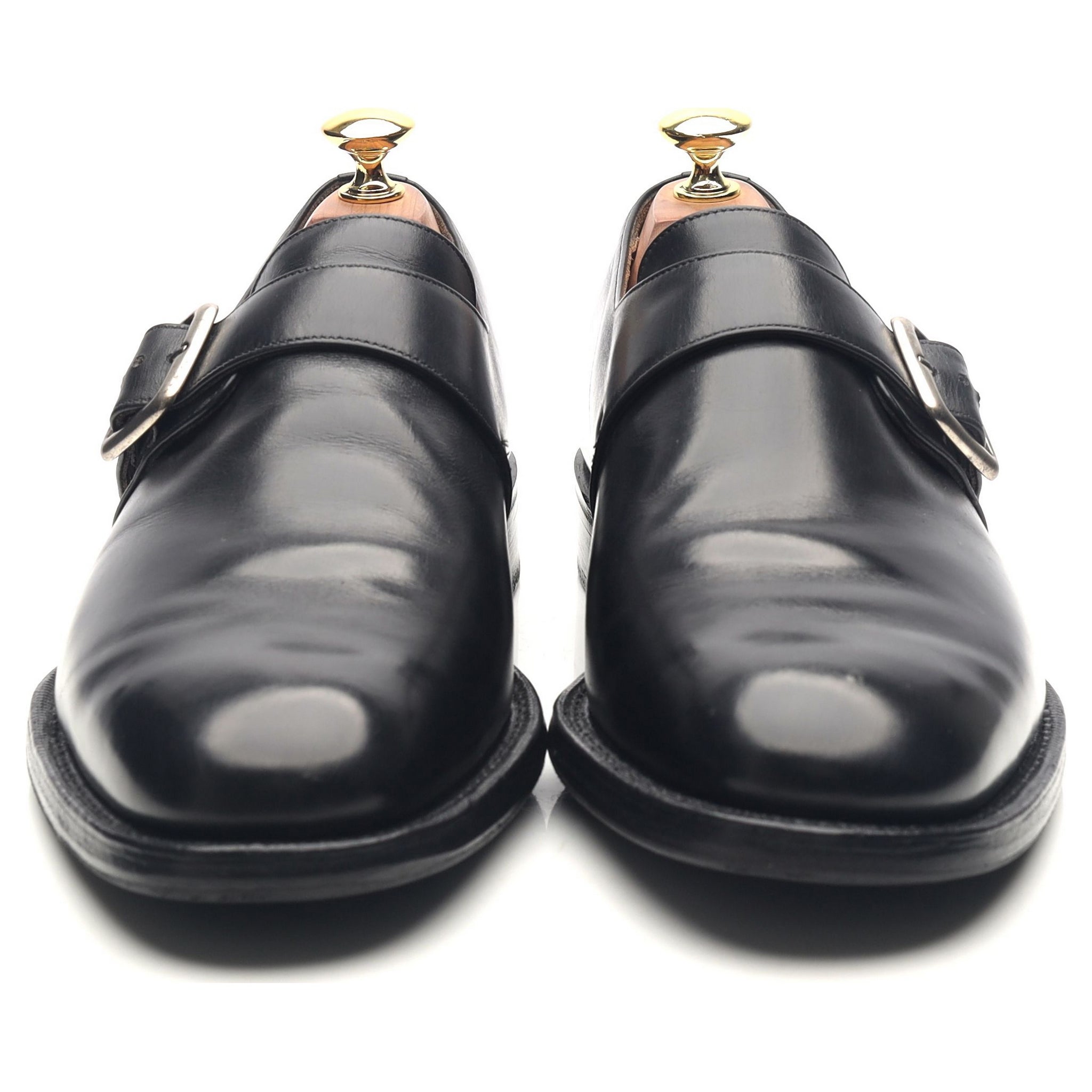 Church's Abington chaussures monk cuir noir pointure UK 8