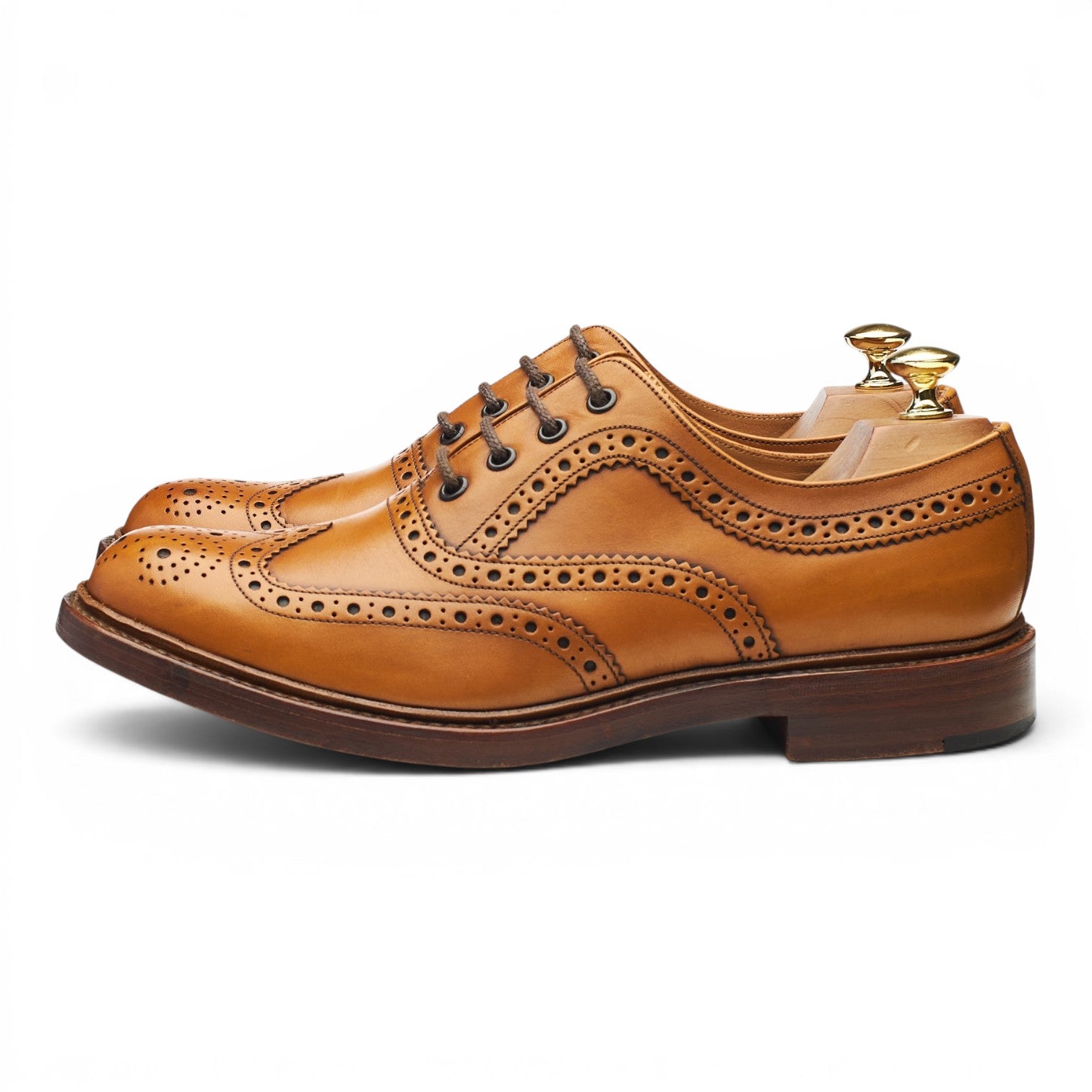 Loake 1880 Ashby derbies cuir marron pointure UK 8