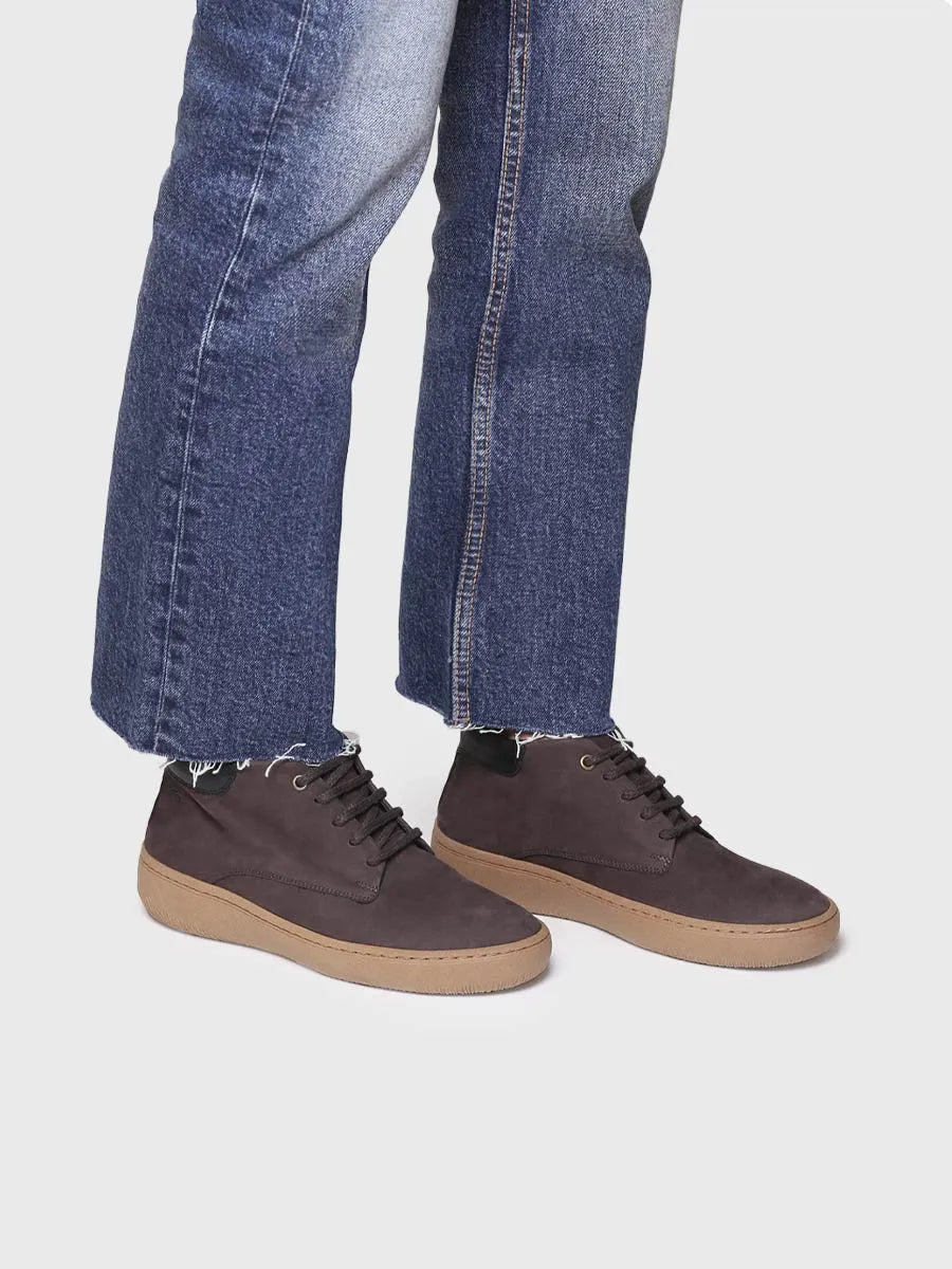 Toni Pons SORT bottine lacets nubuck marron