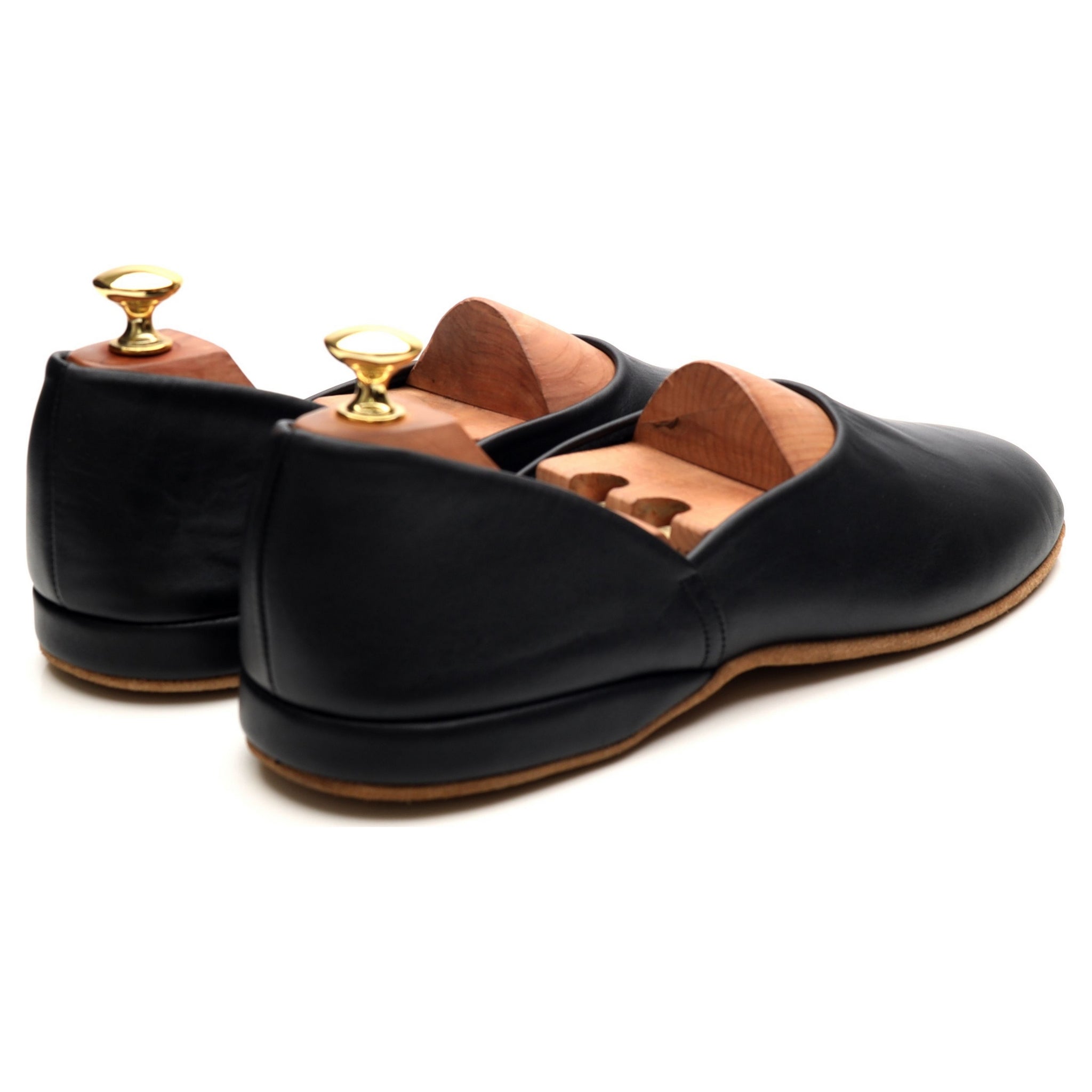 Church's Hermes 03 pantoufles cuir noir pointure UK 9