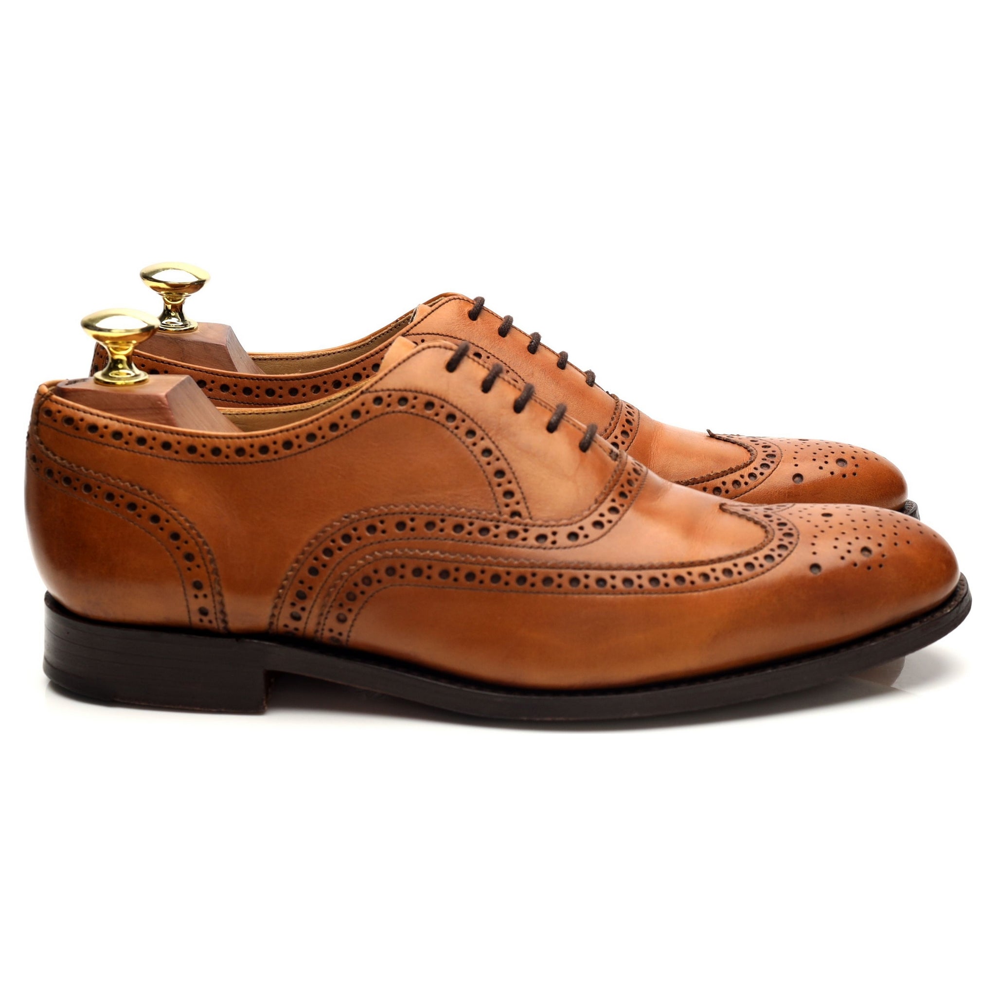 Barker Malton richelieus cuir marron UK 7