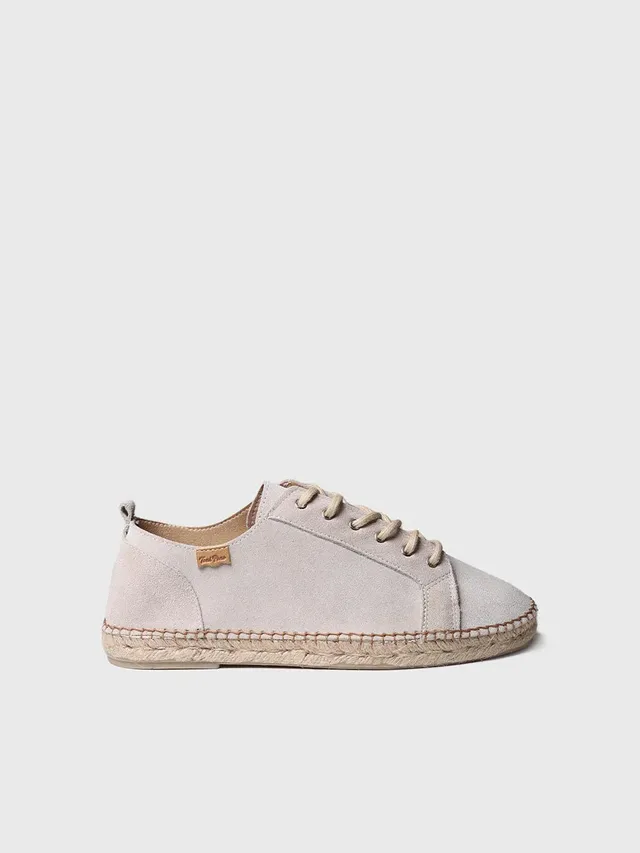 Toni Pons Declan espadrille homme cuir pierre