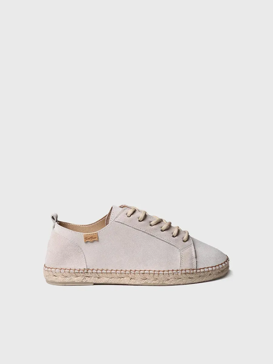 Toni Pons Declan espadrille homme cuir pierre
