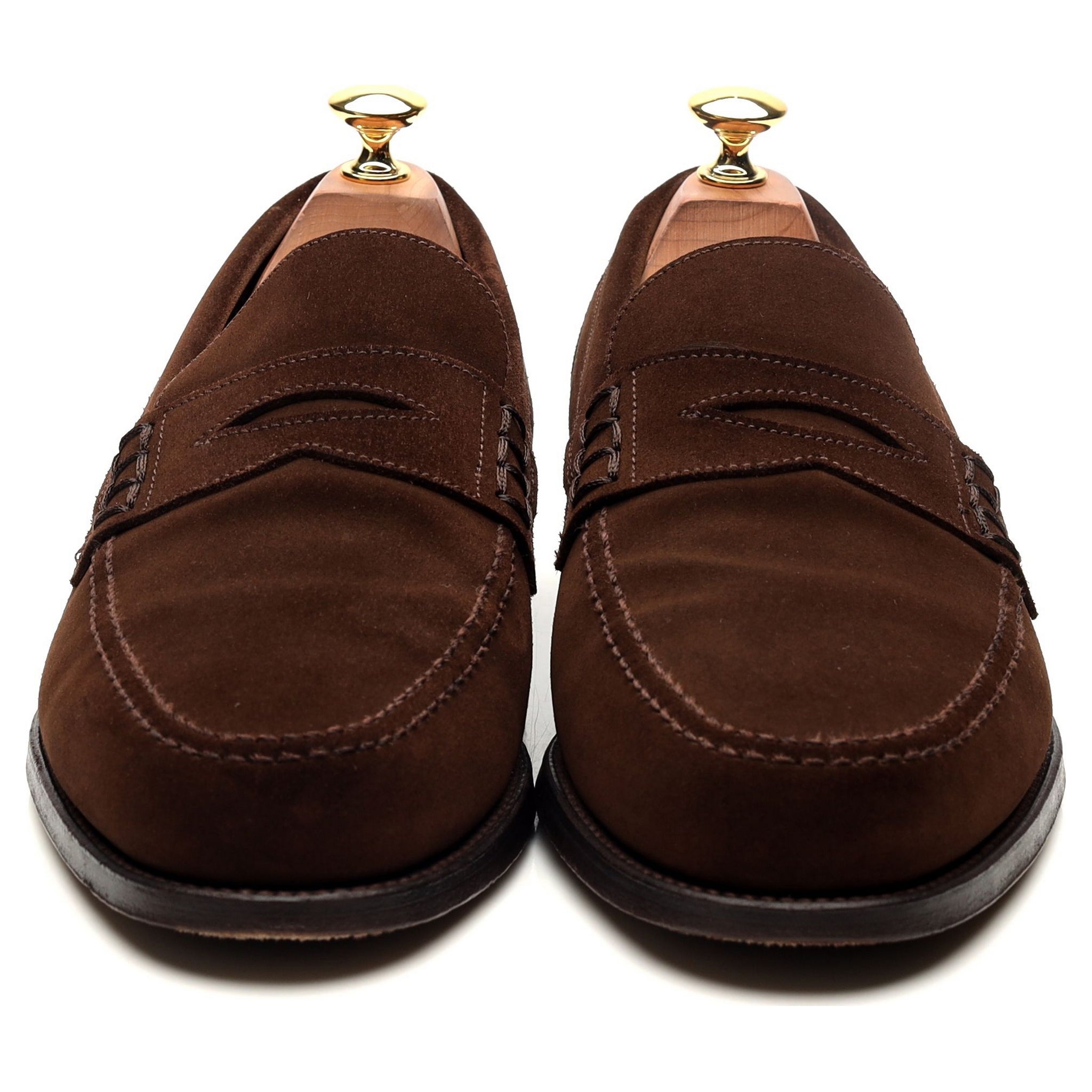 Alfred Sargent Exeter mocassins suède marron UK 9