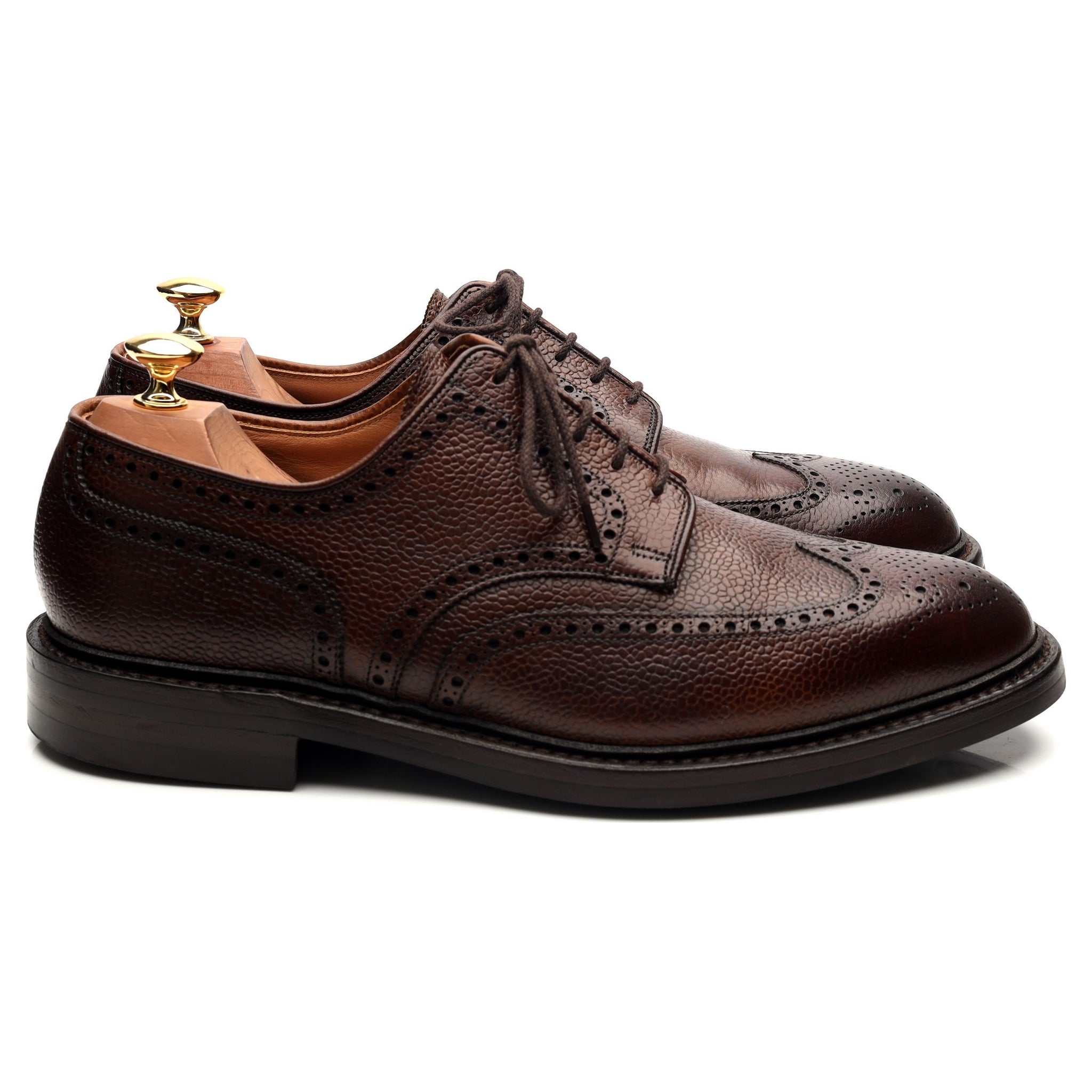 Crockett & Jones Pembroke derbies cuir marron UK 9.5