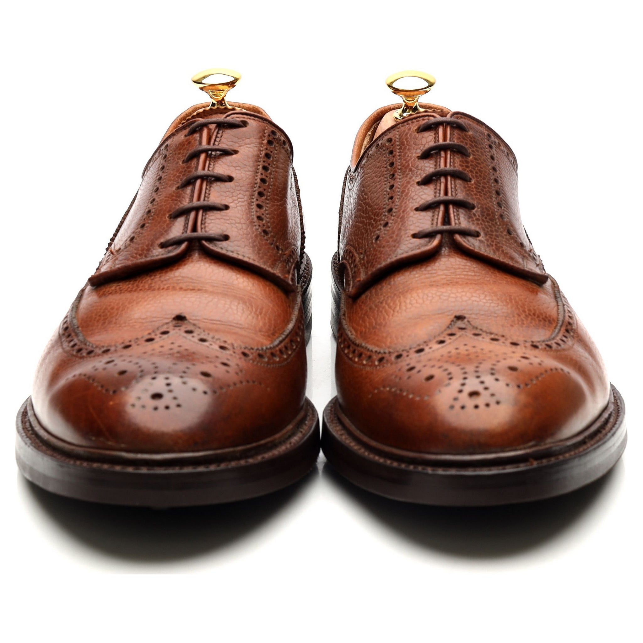 Crockett & Jones Pembroke derby cuir marron UK 11