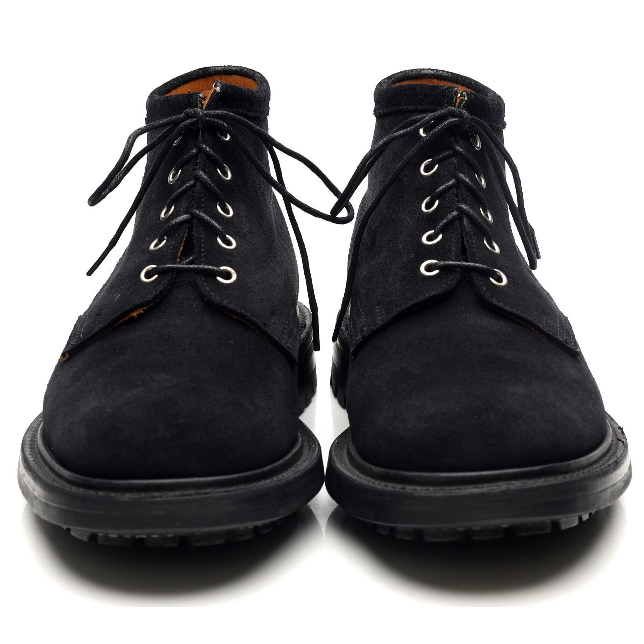 Margaret Howell bottines suède noir UK 8