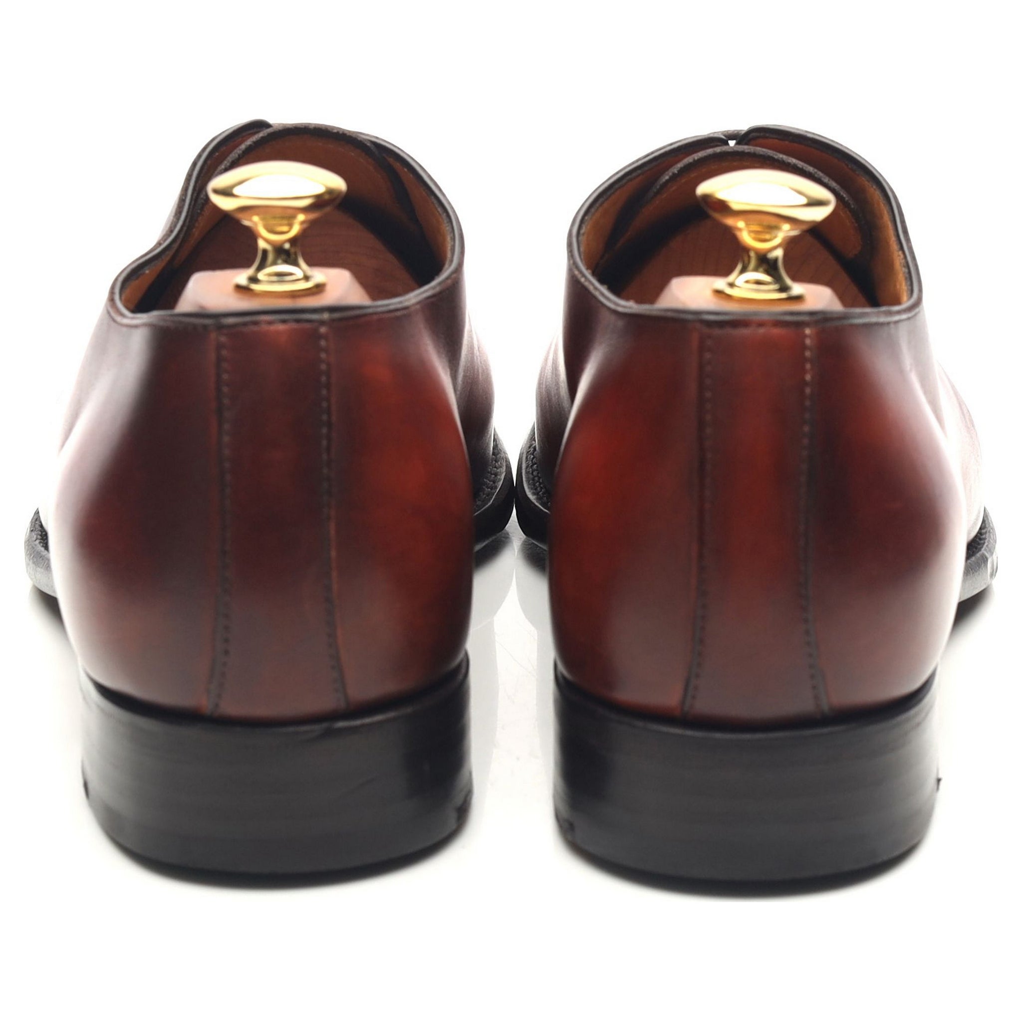 Herring wholecut oxford cuir marron pointure UK 9