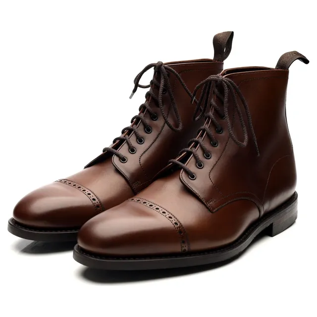 Loake 1880 Hyde bottines cuir marron 9 UK