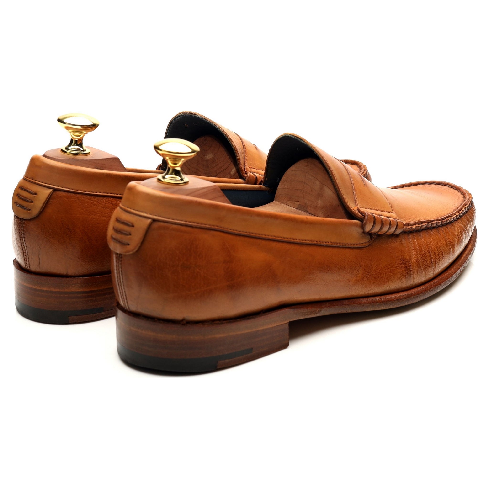 Barker Jack 2 mocassins marron pointure UK 7.5 cuir