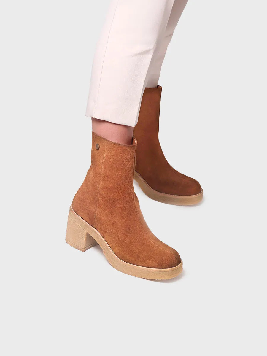 Toni Pons Piani-SY bottines femme talon large zip