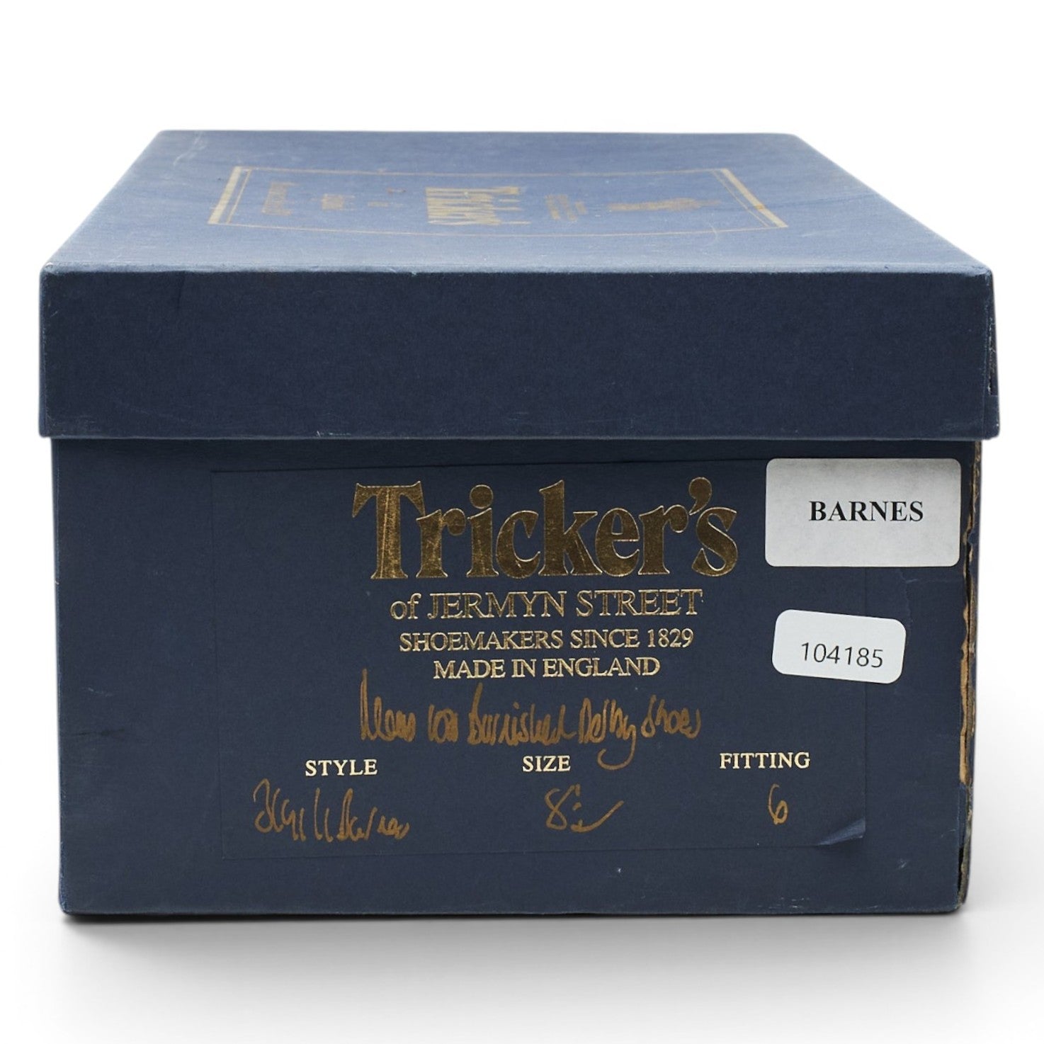 Tricker's Barnes derby cuir marron pointure UK 8,5