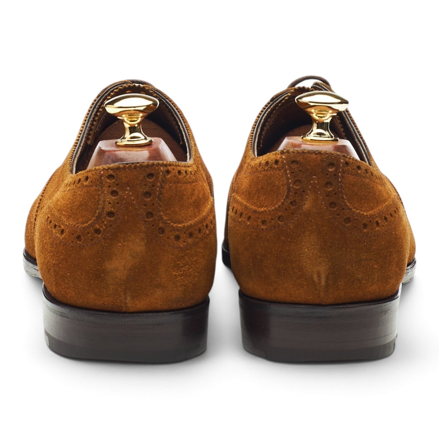 Edward Green Cadogan derbies daim marron UK 9.5