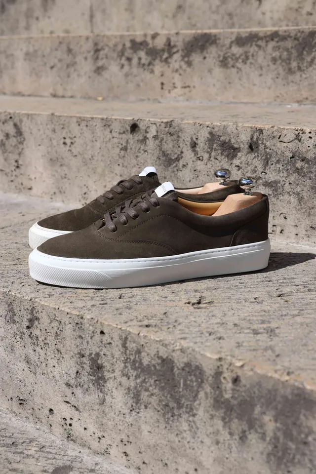 Malfroid n°421 sneakers cuir blanc