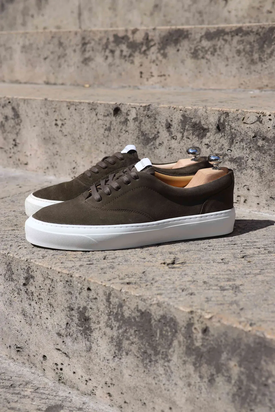 Malfroid n°421 sneakers cuir blanc
