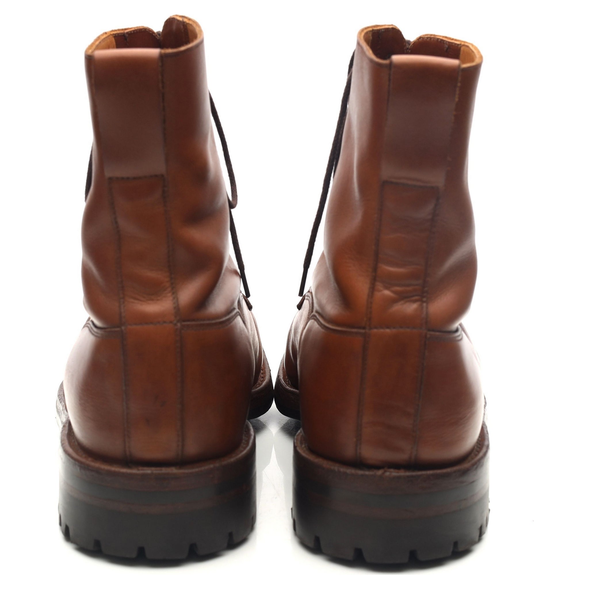 Crockett & Jones Snowdon boots cuir gras marron UK 9 E