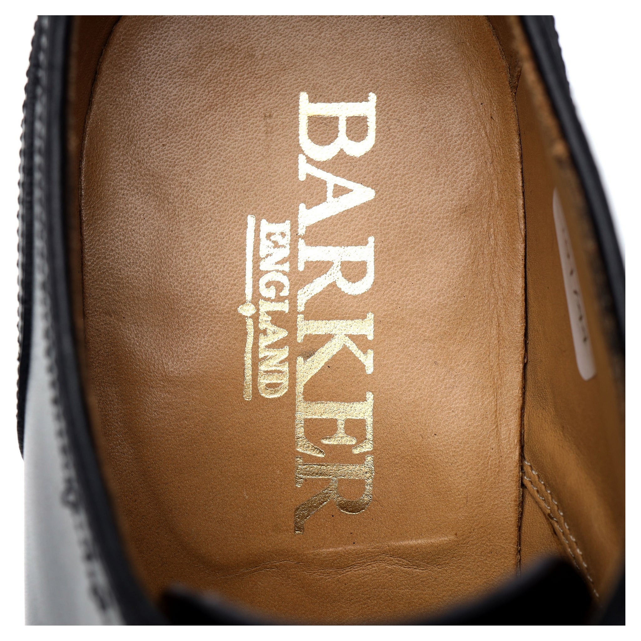 Barker Linz richelieu cuir noir UK 7.5 large