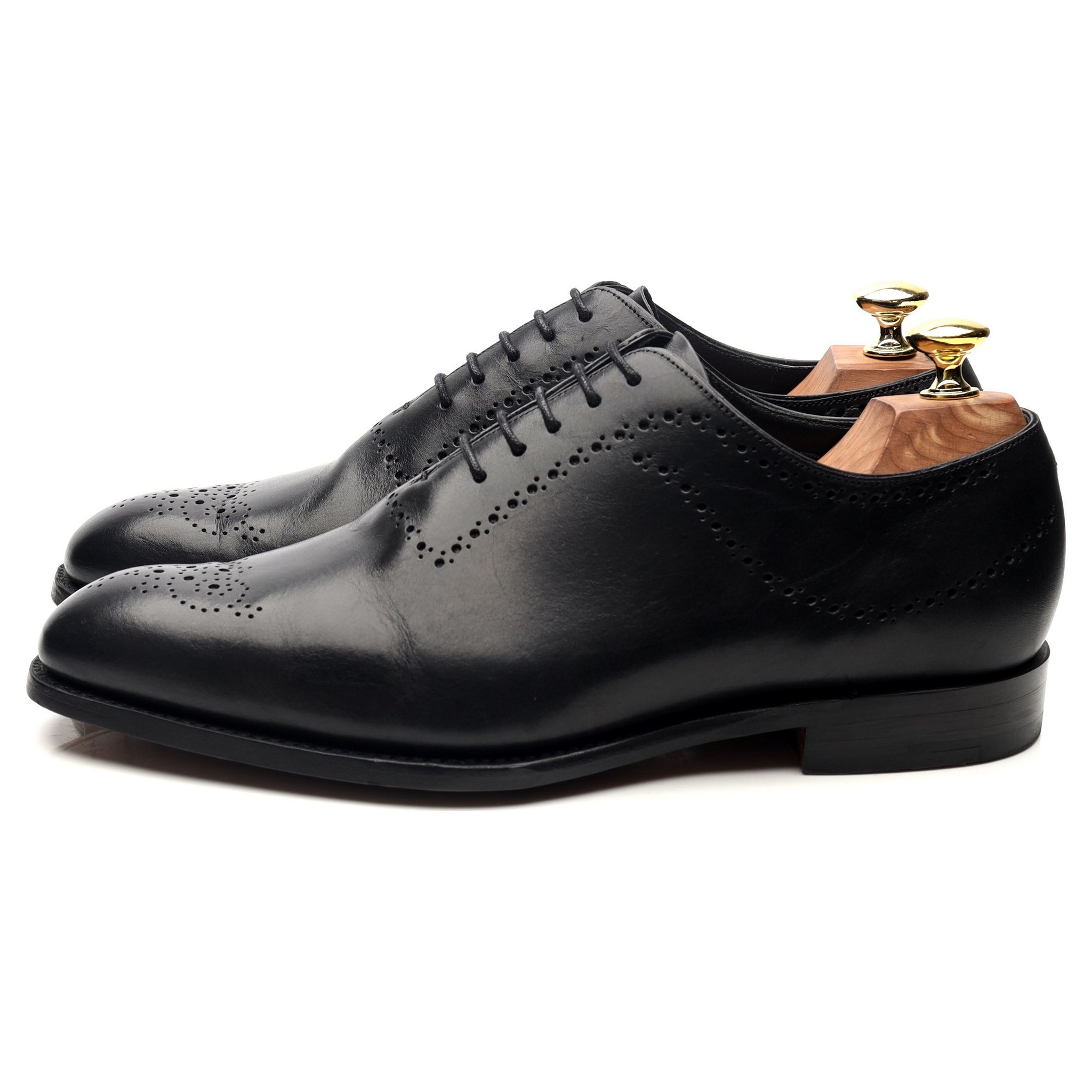 Barker Plymouth oxford cuir noir pointure 7,5 UK