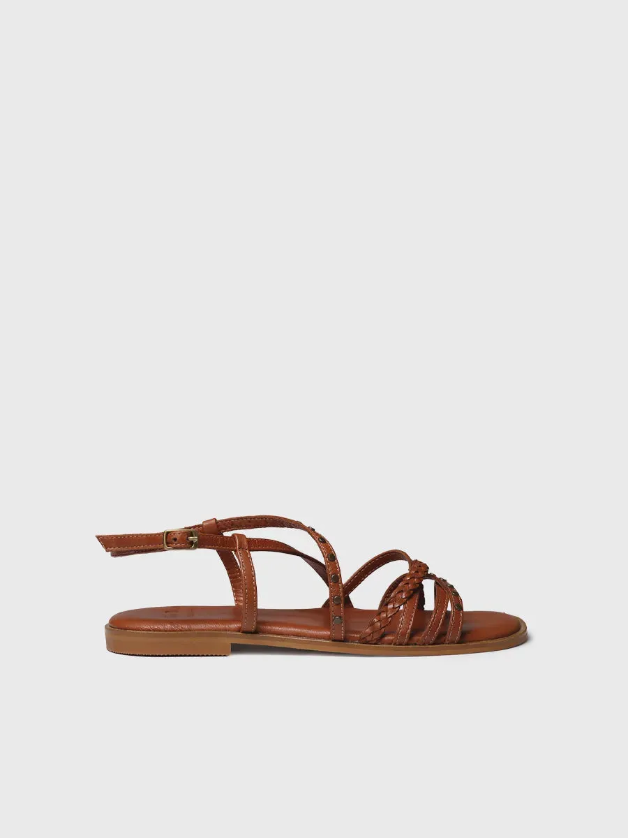Toni Pons Bergen sandales femme cuir cloutées