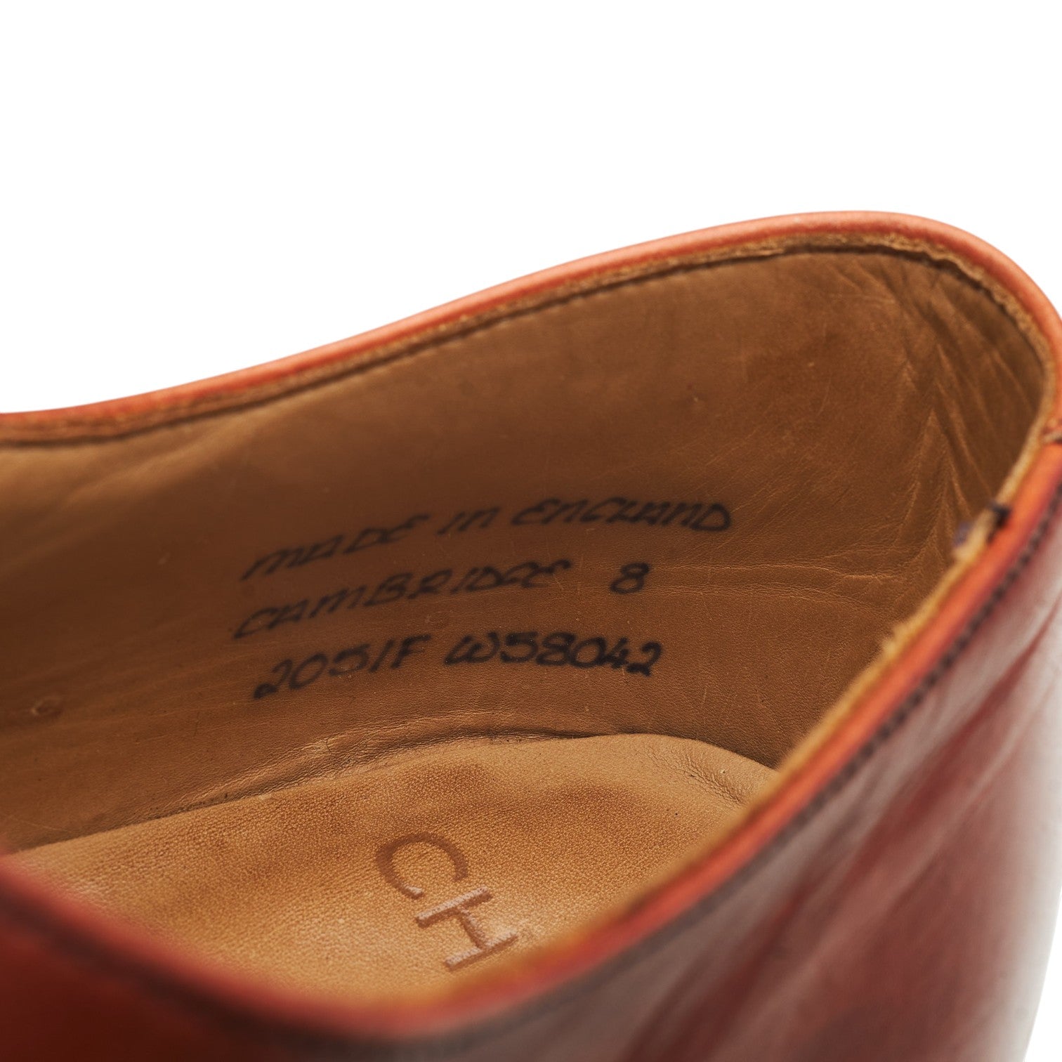 Cheaney Cambridge richelieu cuir marron pointure 8