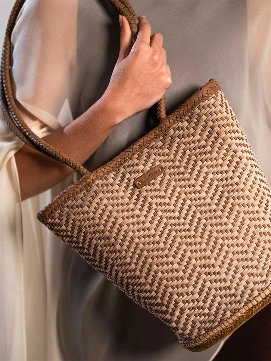Toni Pons Begur80 sac femme cuir tressé