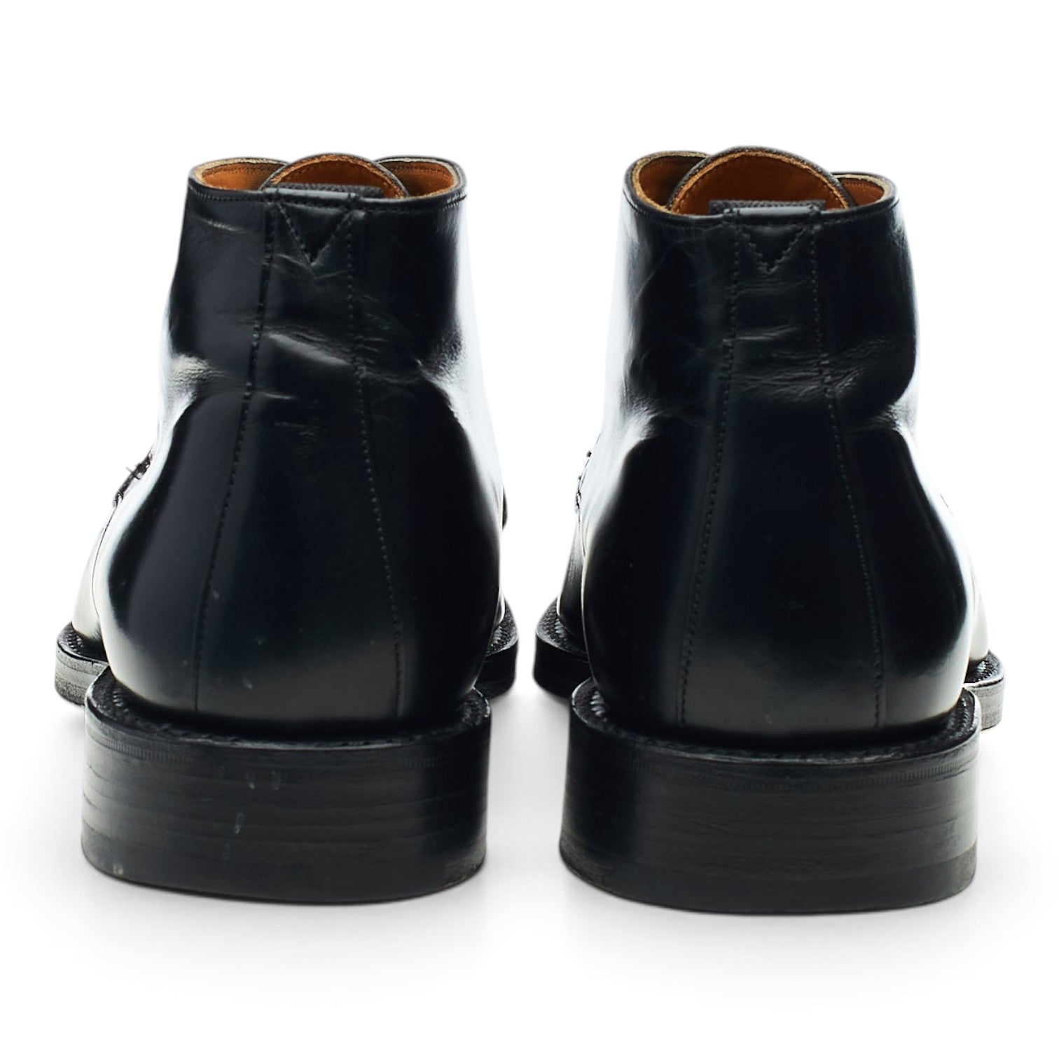 Cheaney Jackie boots chukka cuir noir UK 8,5 cuir poli
