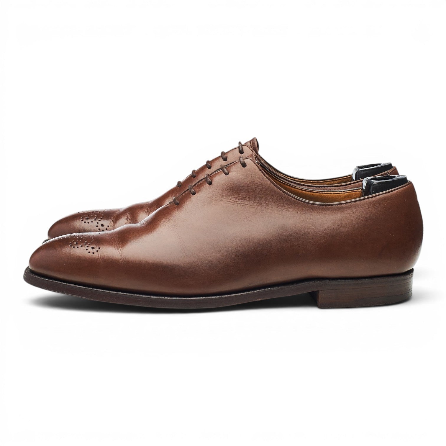 George Cleverley richelieu cuir marron UK 7
