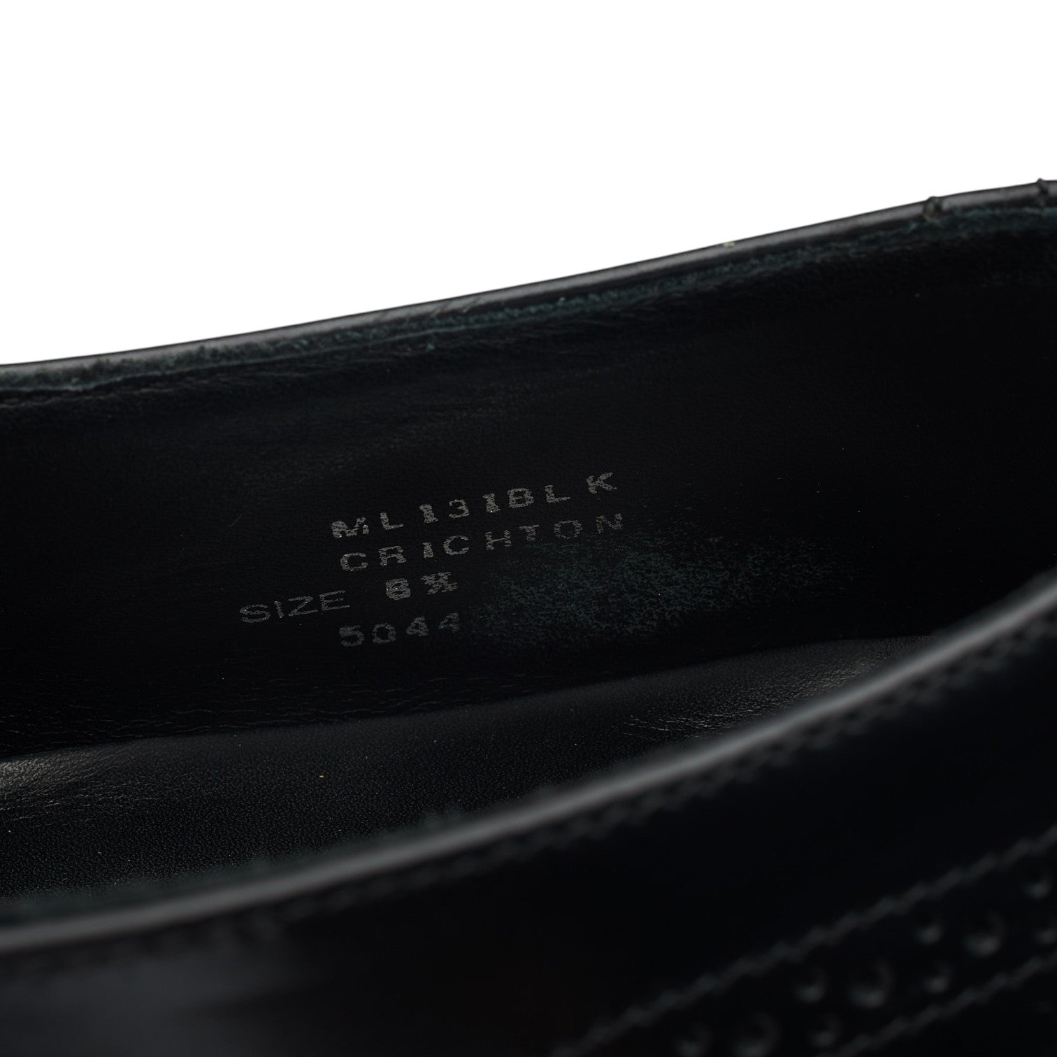 Charles Tyrwhitt Crichton chaussures monk noir pointure 8.5