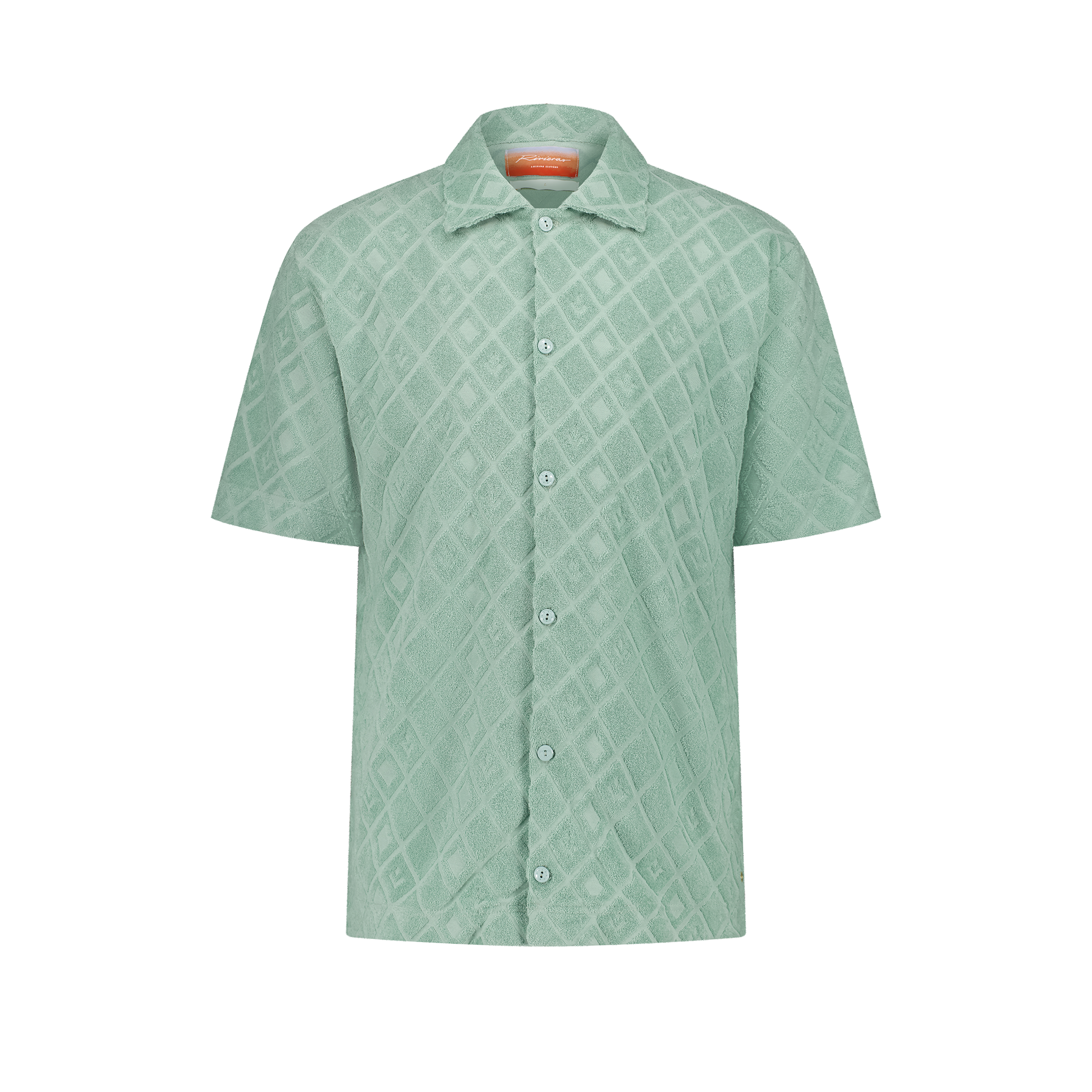 Rivieras Castellas chemise éponge vert d'eau