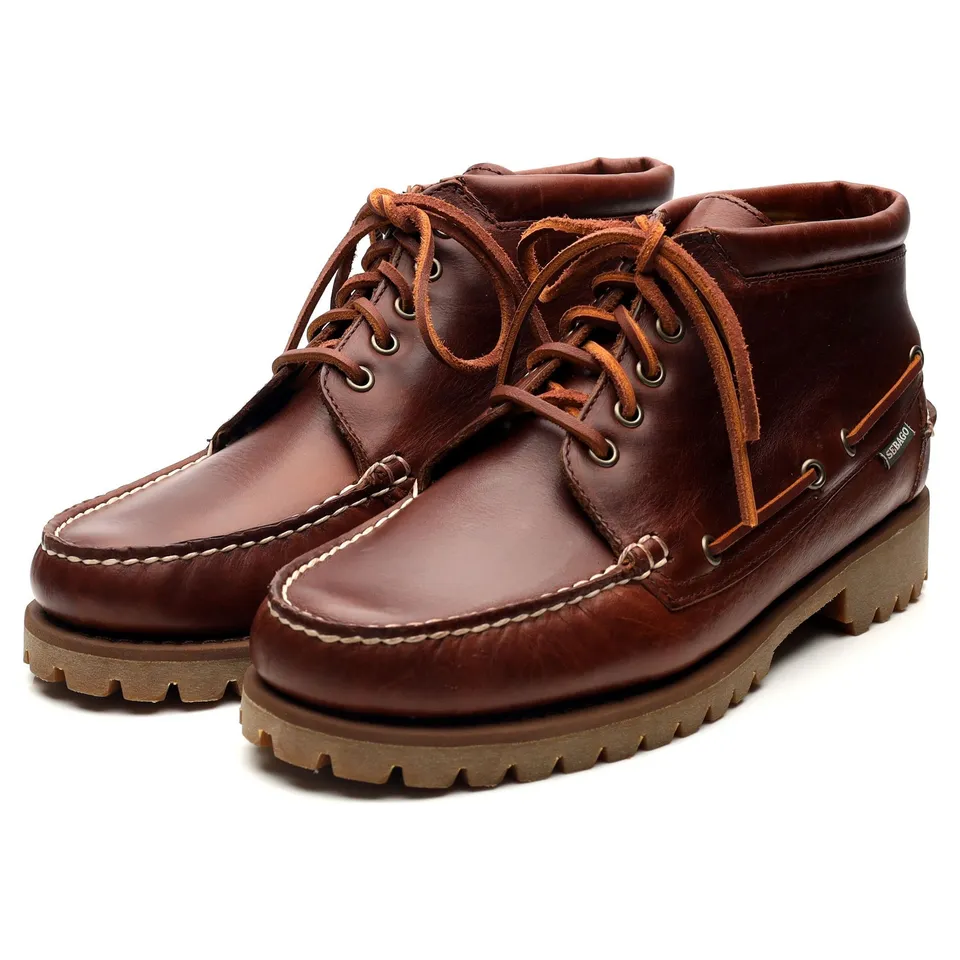 Sebago Ranger boots cuir marron 9