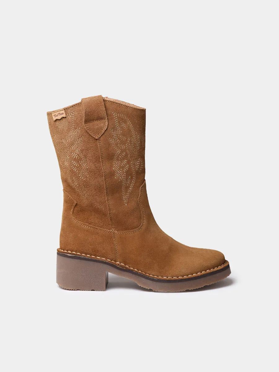 Toni Pons Illinois-SY boots cowboy croûte brodée