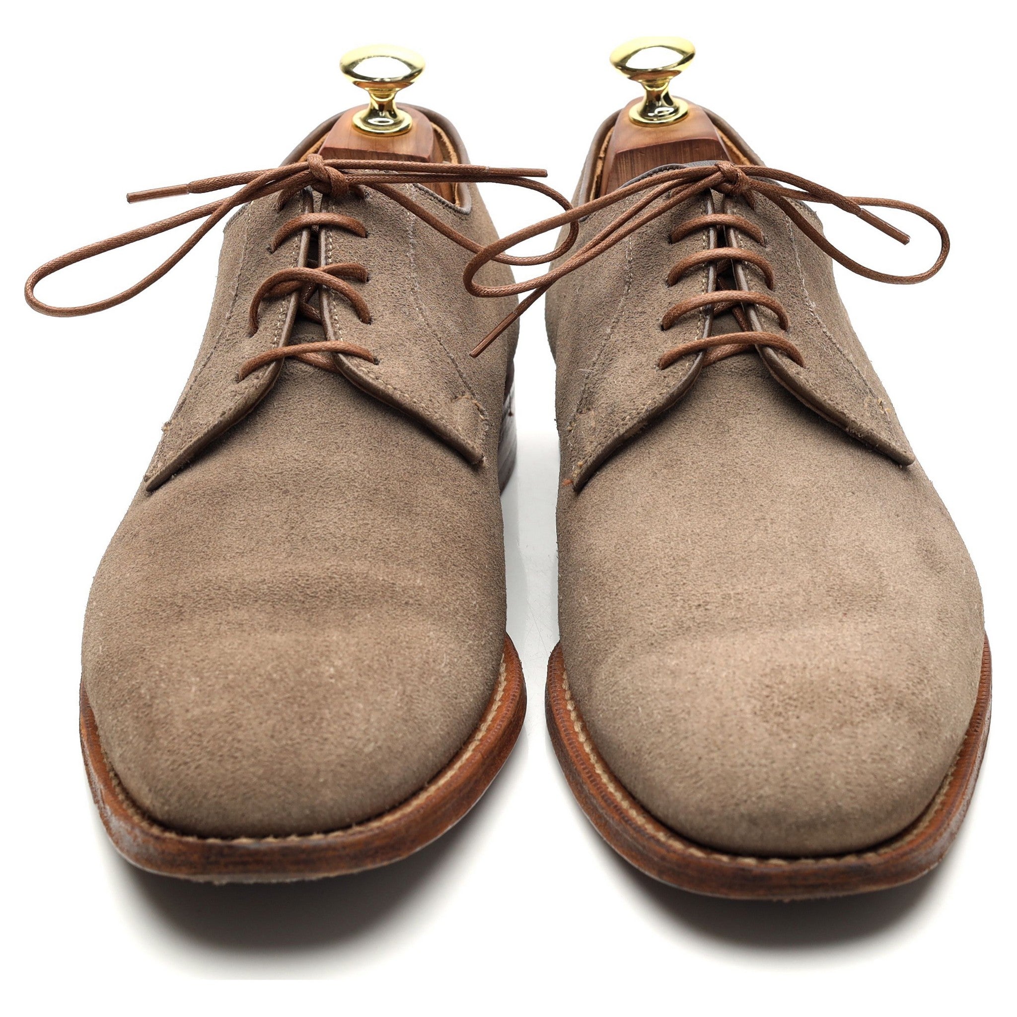 Dunhill Litsoon derby suède pierre UK 7.5