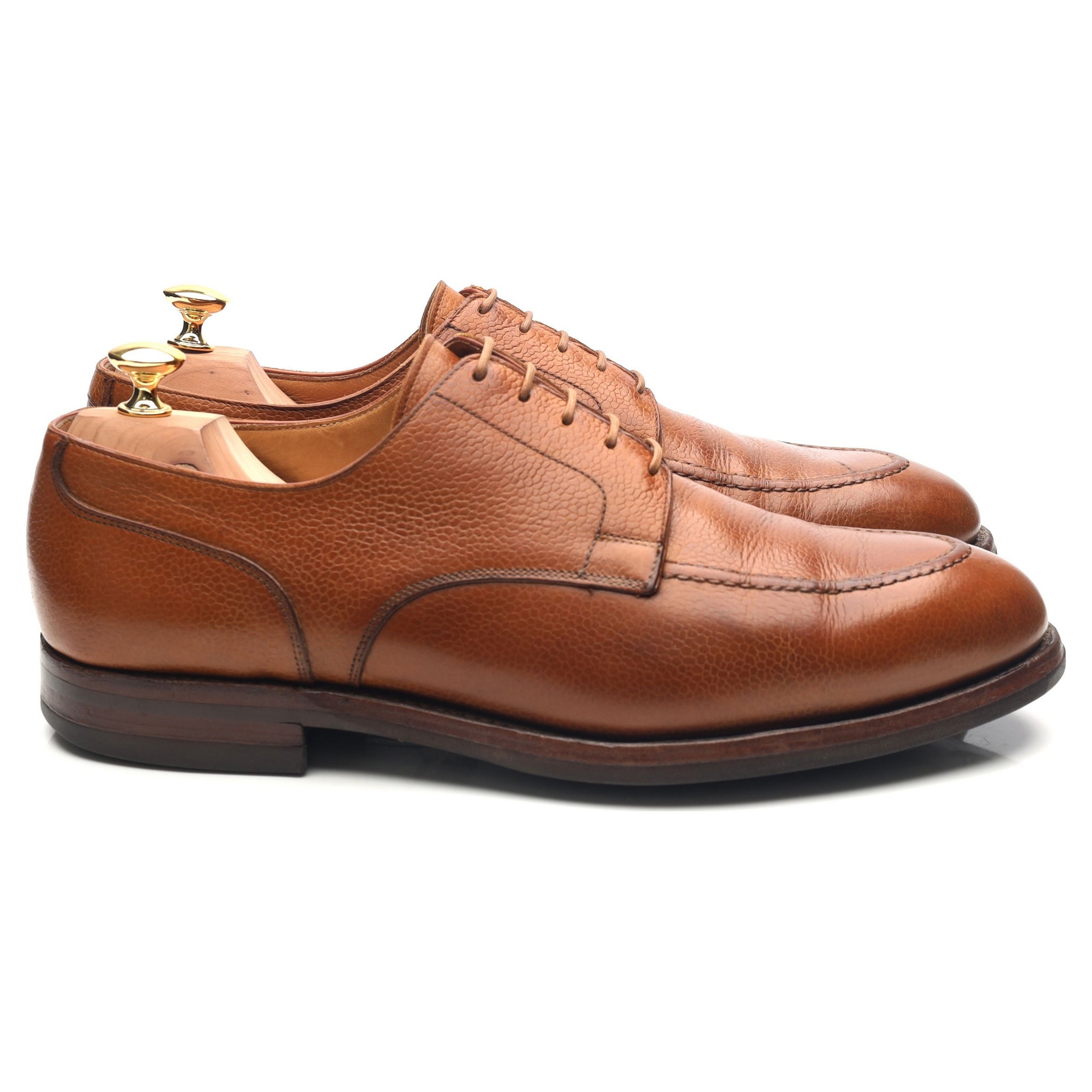 Crockett & Jones Onslow derby cuir grain marron UK 11