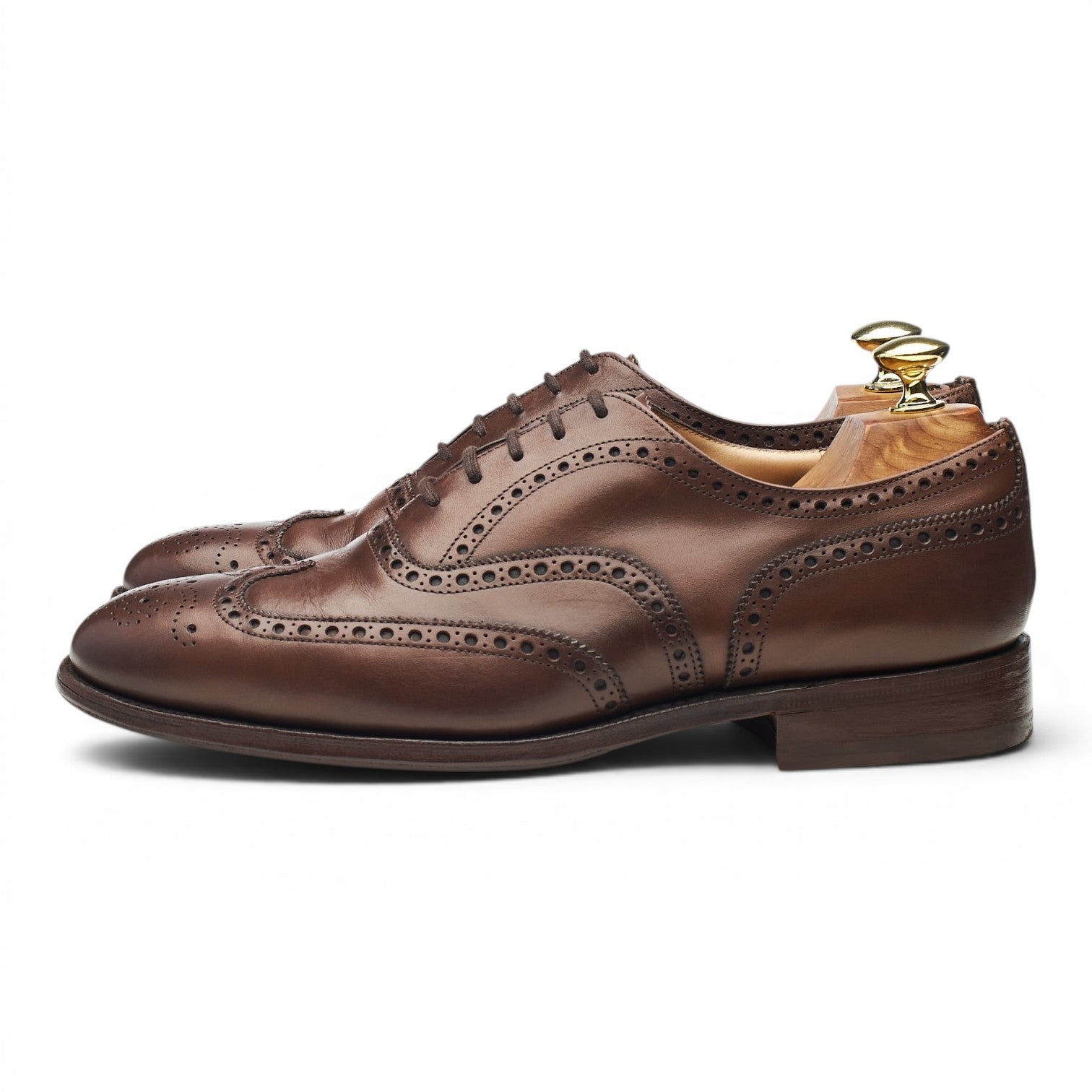 Church's Chetwynd richelieu cuir marron foncé UK 7